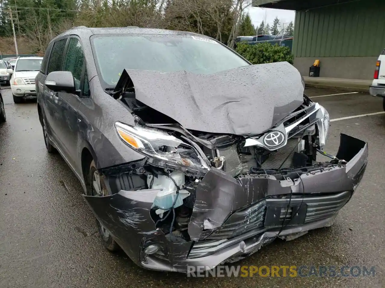 1 Photograph of a damaged car 5TDDZ3DC6LS246856 TOYOTA SIENNA 2020