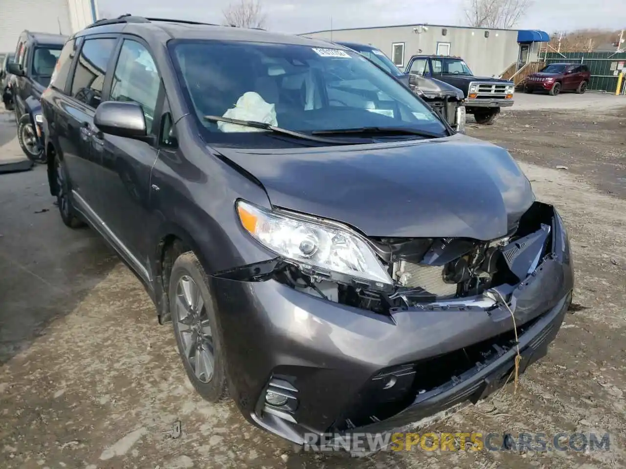 1 Photograph of a damaged car 5TDDZ3DC6LS248347 TOYOTA SIENNA 2020