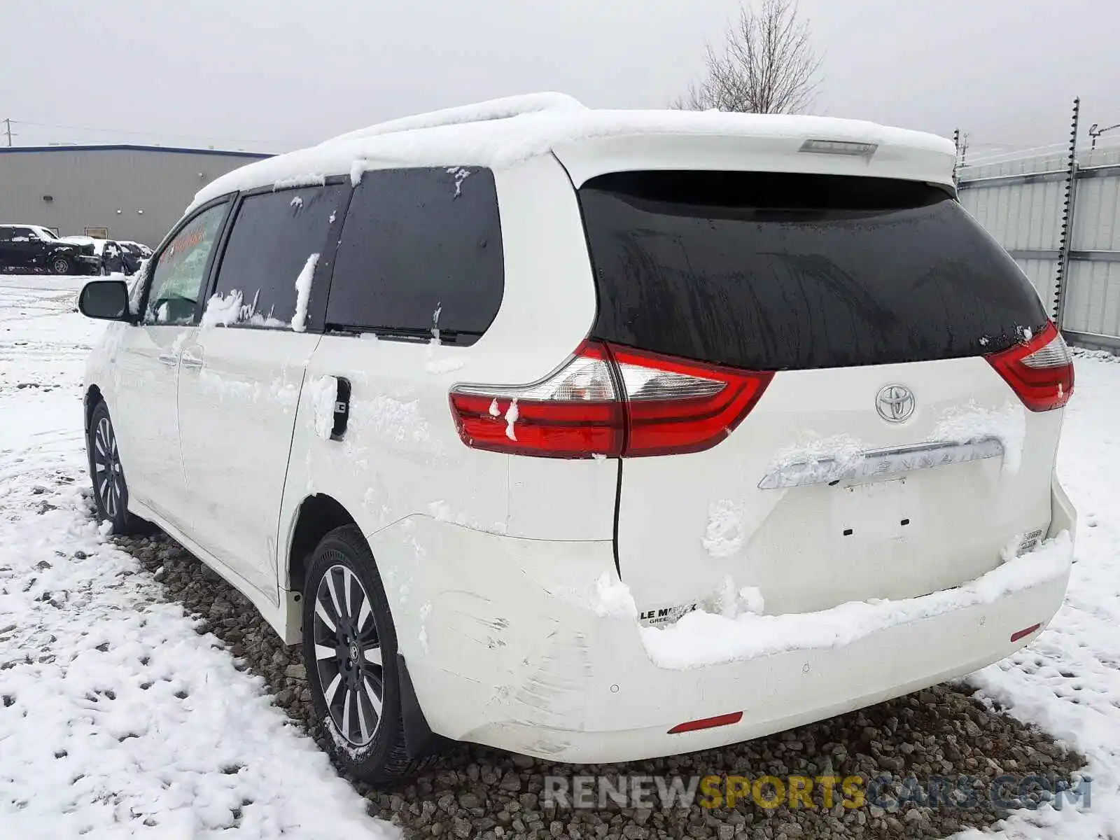 3 Фотография поврежденного автомобиля 5TDDZ3DC7LS237518 TOYOTA SIENNA 2020