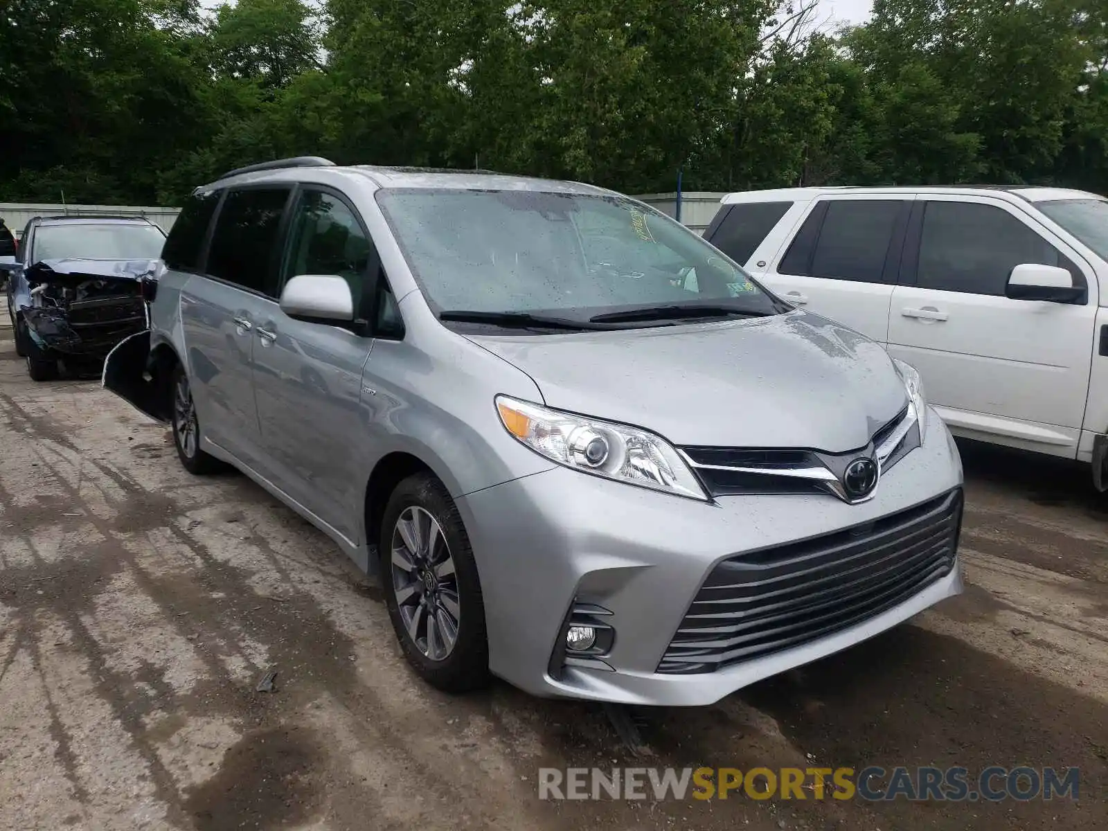 1 Photograph of a damaged car 5TDDZ3DC7LS248020 TOYOTA SIENNA 2020