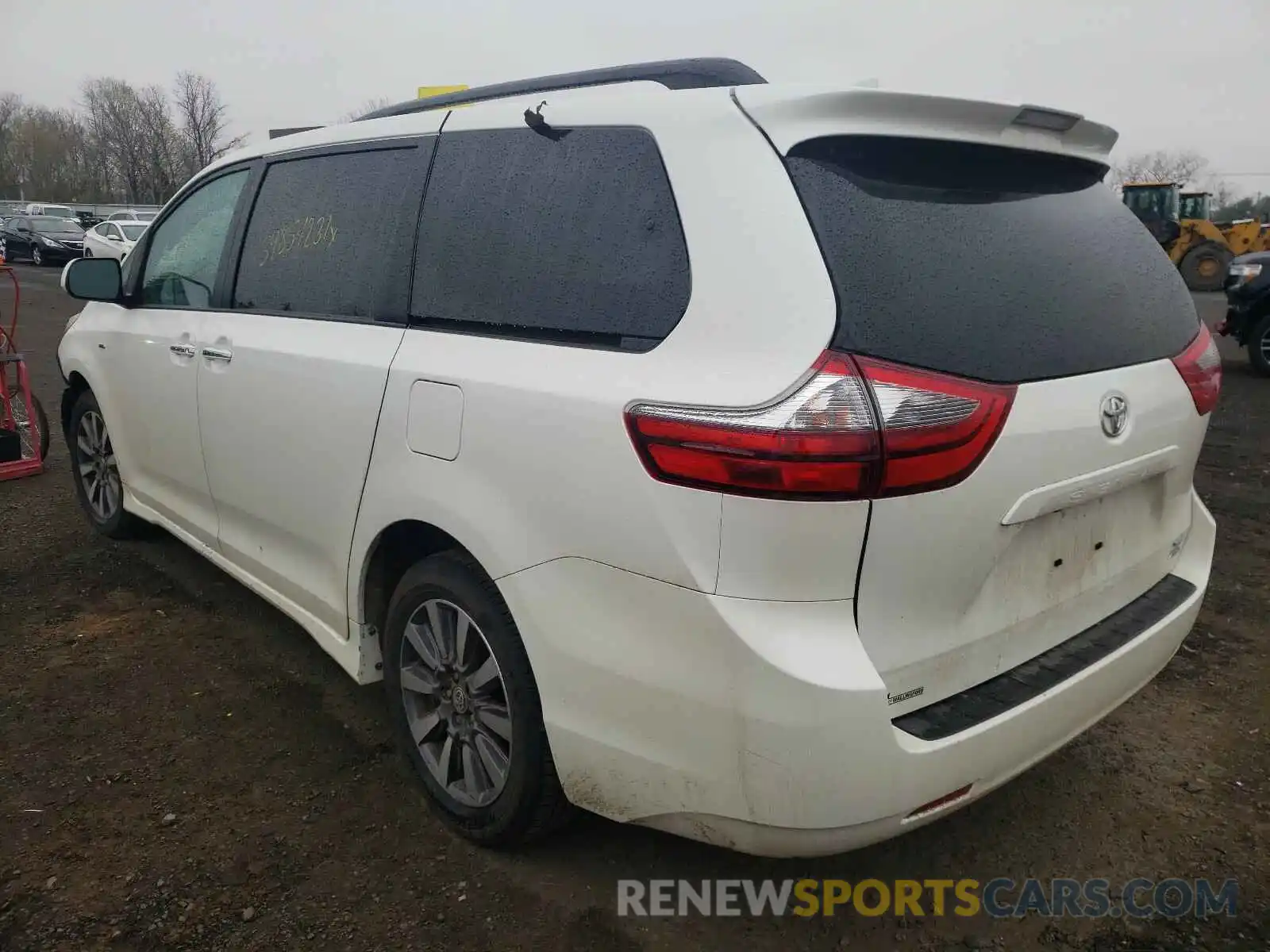 3 Фотография поврежденного автомобиля 5TDDZ3DC7LS249653 TOYOTA SIENNA 2020