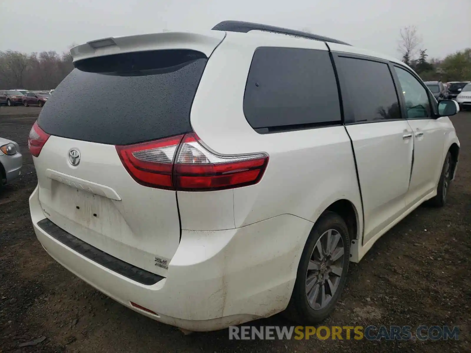 4 Фотография поврежденного автомобиля 5TDDZ3DC7LS249653 TOYOTA SIENNA 2020