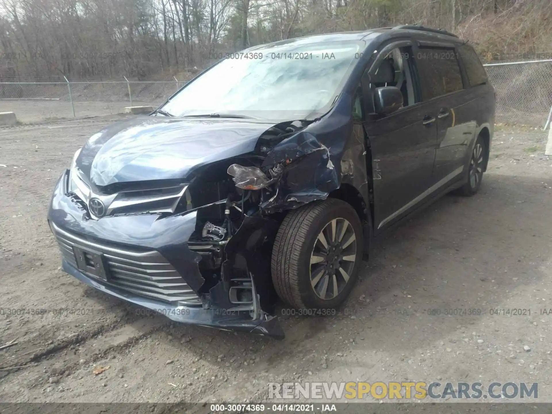 6 Photograph of a damaged car 5TDDZ3DC8LS238998 TOYOTA SIENNA 2020