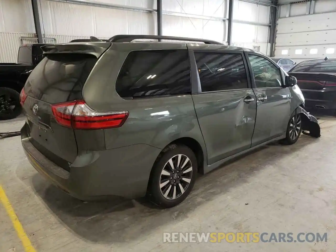 4 Фотография поврежденного автомобиля 5TDDZ3DC9LS238556 TOYOTA SIENNA 2020