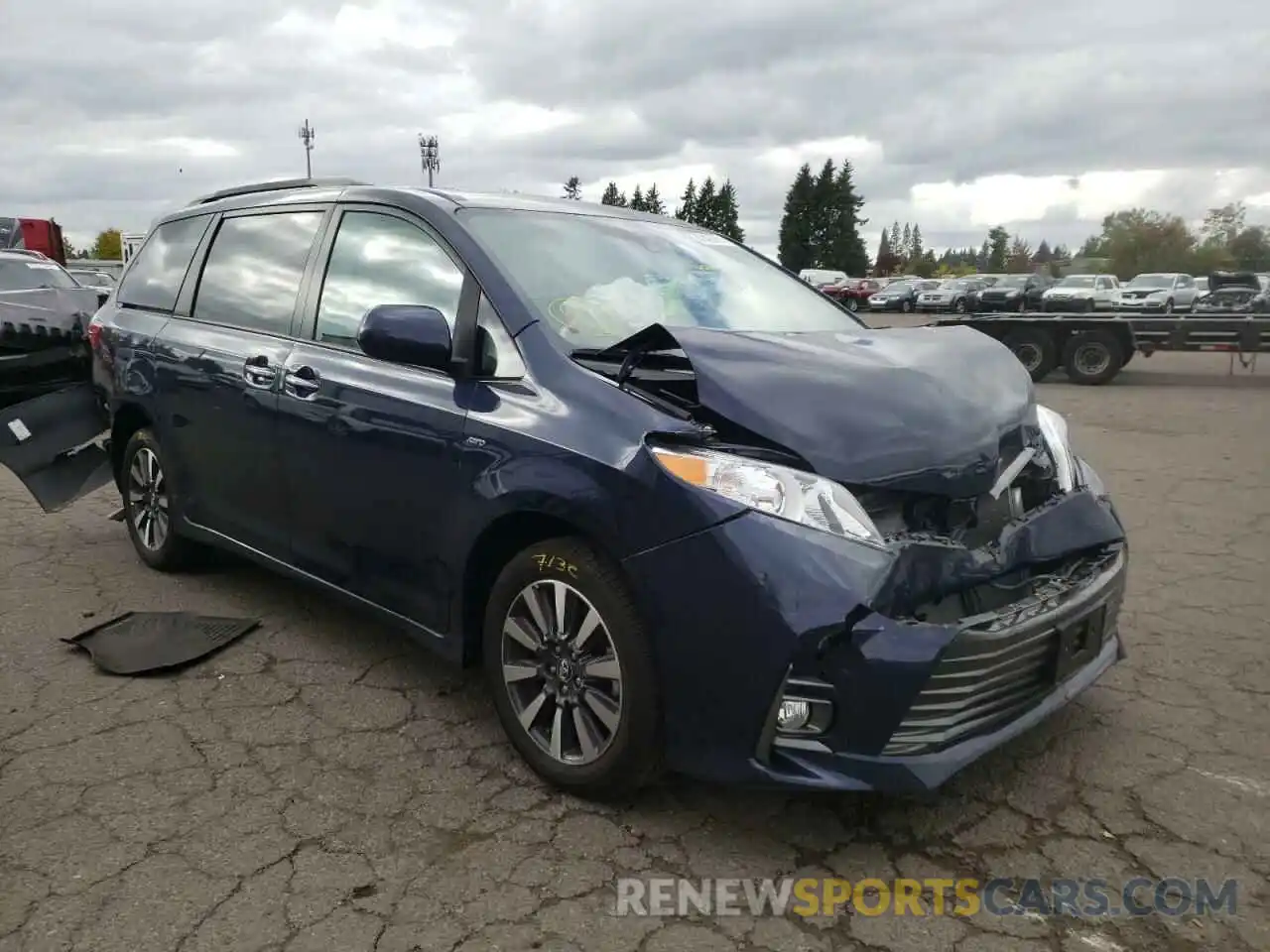 1 Photograph of a damaged car 5TDDZ3DCXLS231258 TOYOTA SIENNA 2020