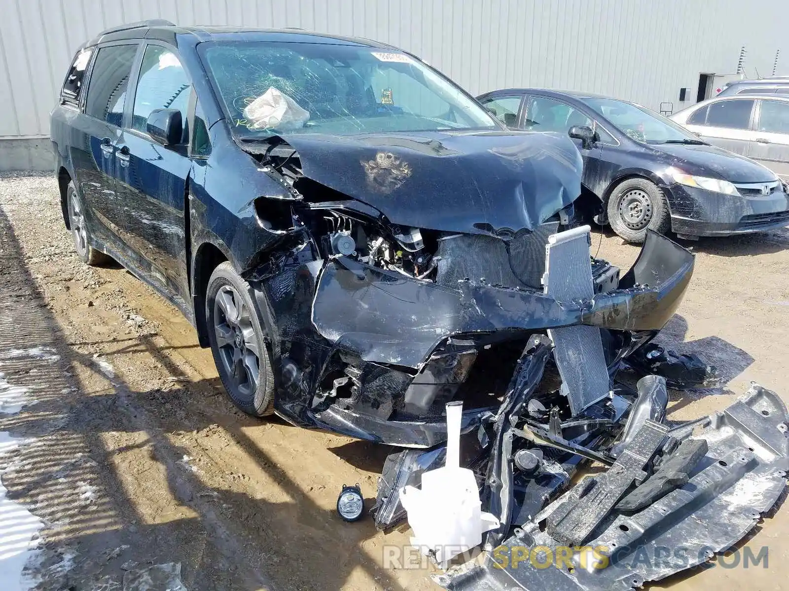 1 Photograph of a damaged car 5TDEZ3DC5LS228465 TOYOTA SIENNA 2020