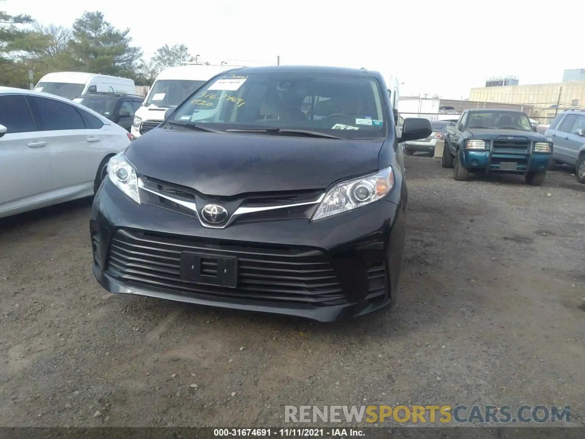 6 Photograph of a damaged car 5TDJZ3DC3LS252021 TOYOTA SIENNA 2020