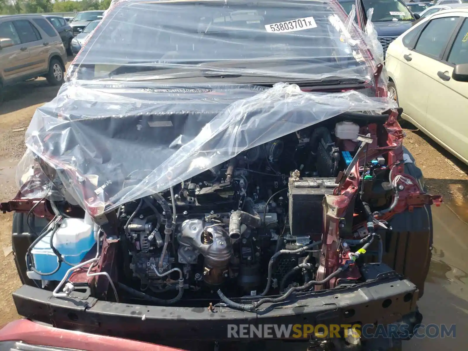 7 Photograph of a damaged car 5TDJZ3DC5LS234510 TOYOTA SIENNA 2020