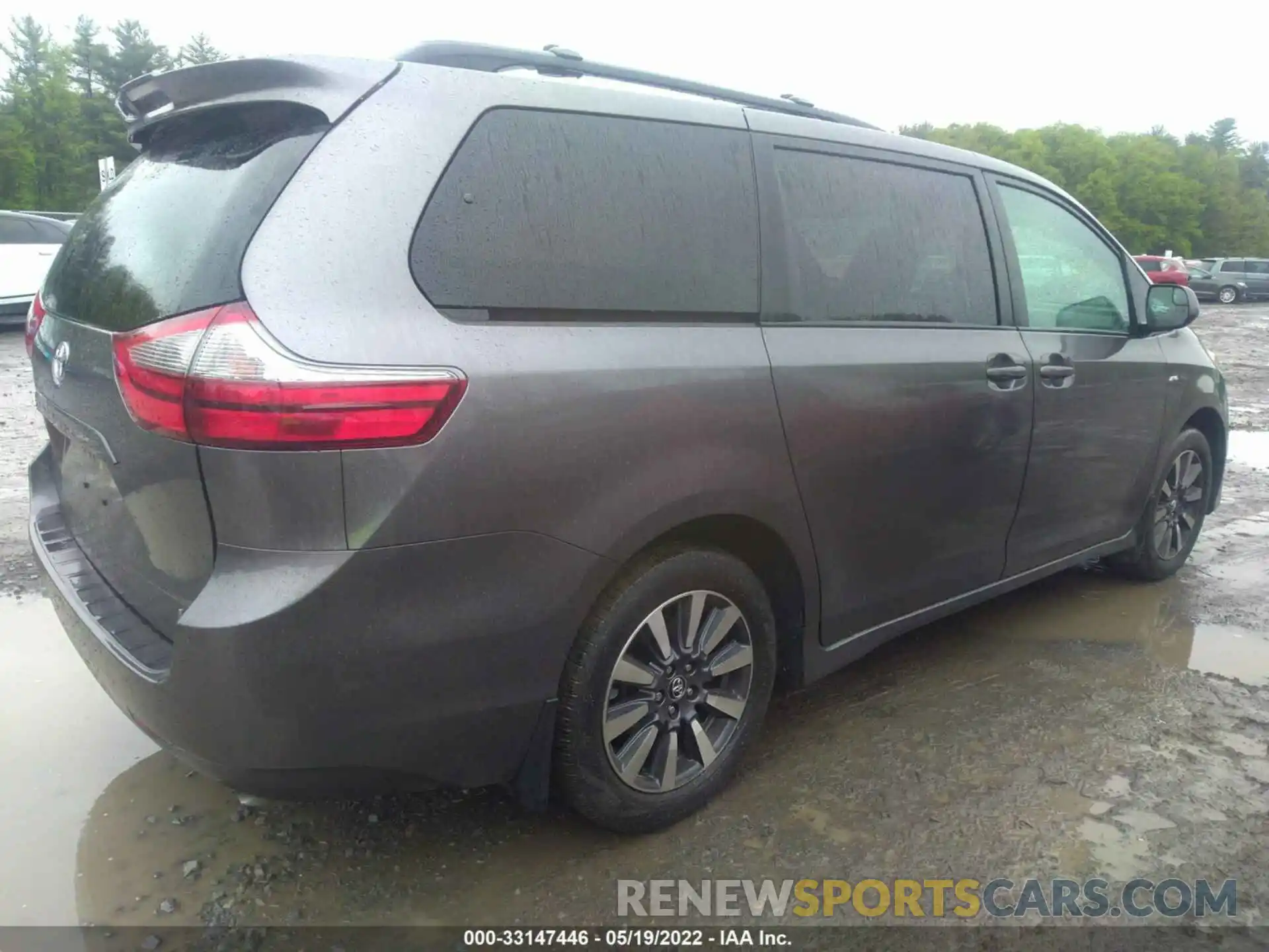 4 Фотография поврежденного автомобиля 5TDJZ3DC7LS235092 TOYOTA SIENNA 2020