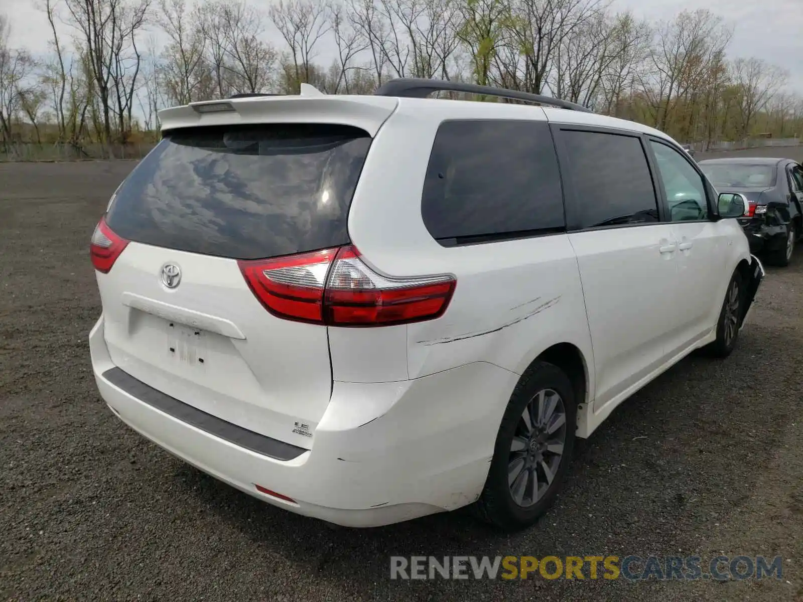 4 Фотография поврежденного автомобиля 5TDJZ3DC7LS246349 TOYOTA SIENNA 2020