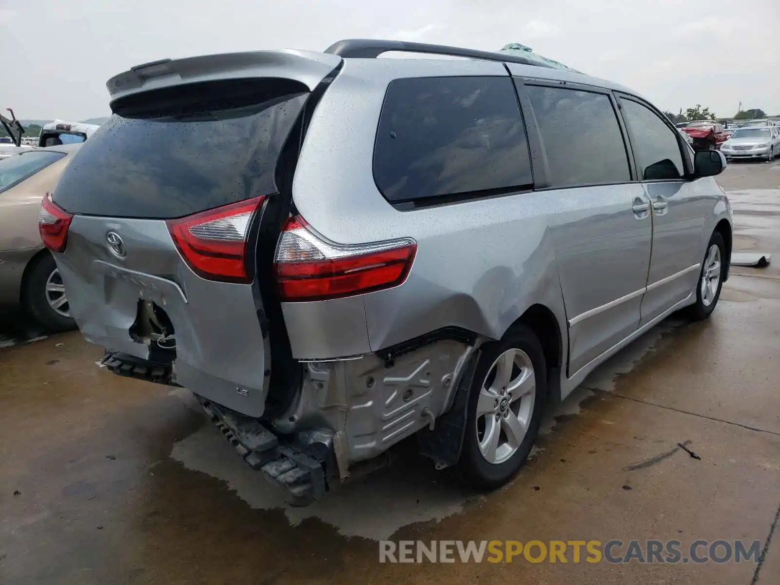 4 Фотография поврежденного автомобиля 5TDKZ3DC0LS024238 TOYOTA SIENNA 2020