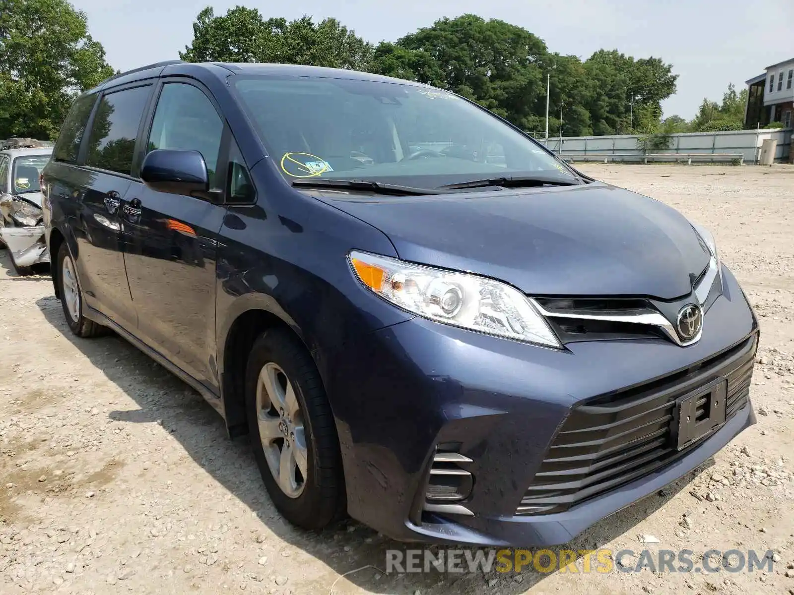 1 Photograph of a damaged car 5TDKZ3DC0LS038365 TOYOTA SIENNA 2020