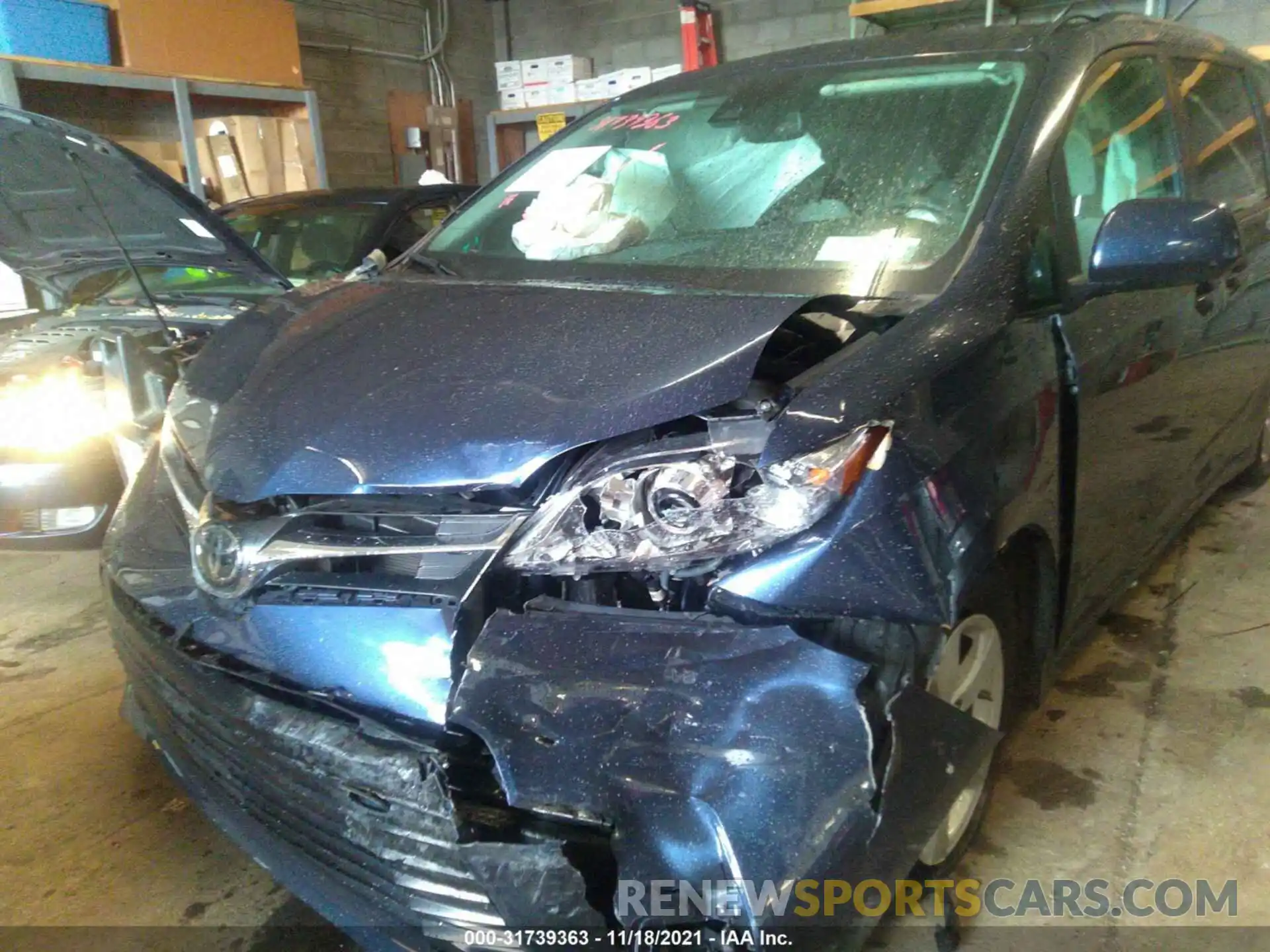 6 Фотография поврежденного автомобиля 5TDKZ3DC0LS038673 TOYOTA SIENNA 2020