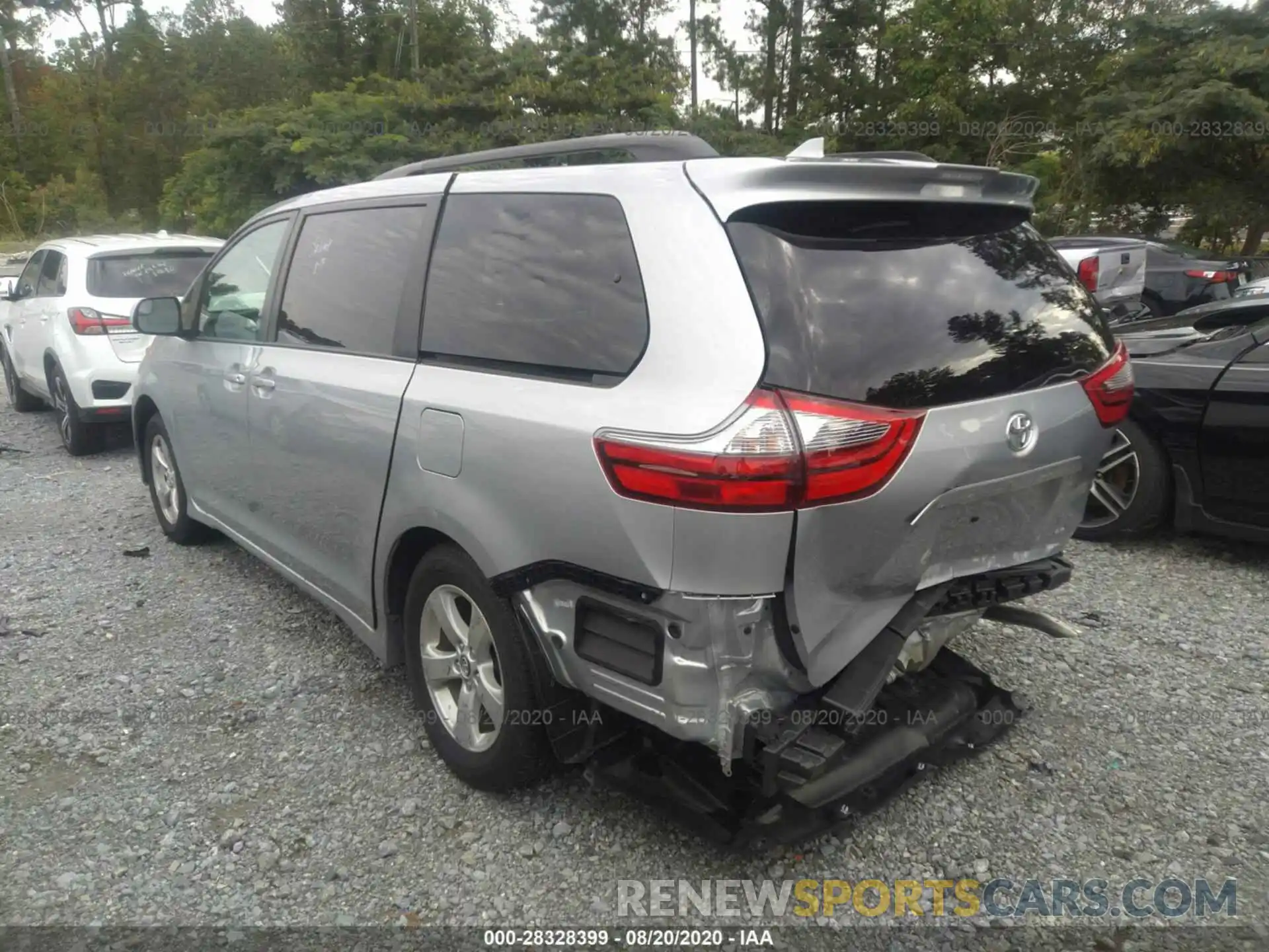 3 Photograph of a damaged car 5TDKZ3DC0LS054632 TOYOTA SIENNA 2020