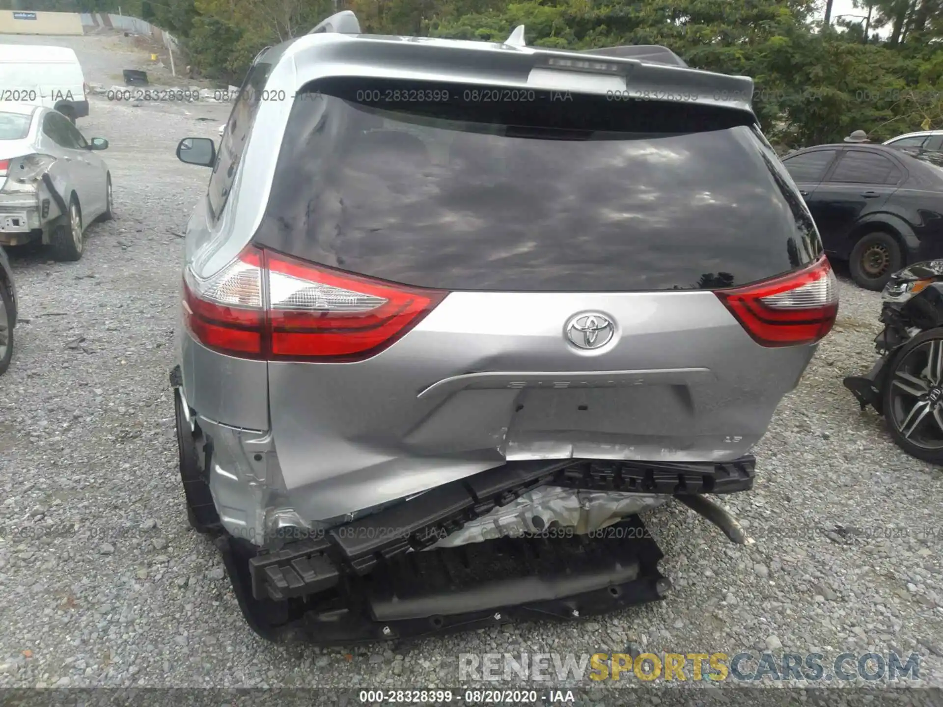 6 Photograph of a damaged car 5TDKZ3DC0LS054632 TOYOTA SIENNA 2020