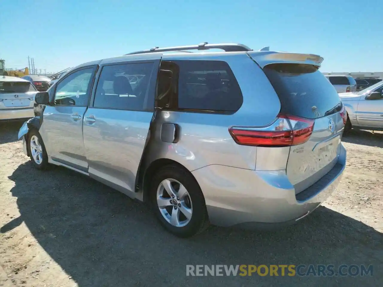 3 Photograph of a damaged car 5TDKZ3DC0LS071334 TOYOTA SIENNA 2020