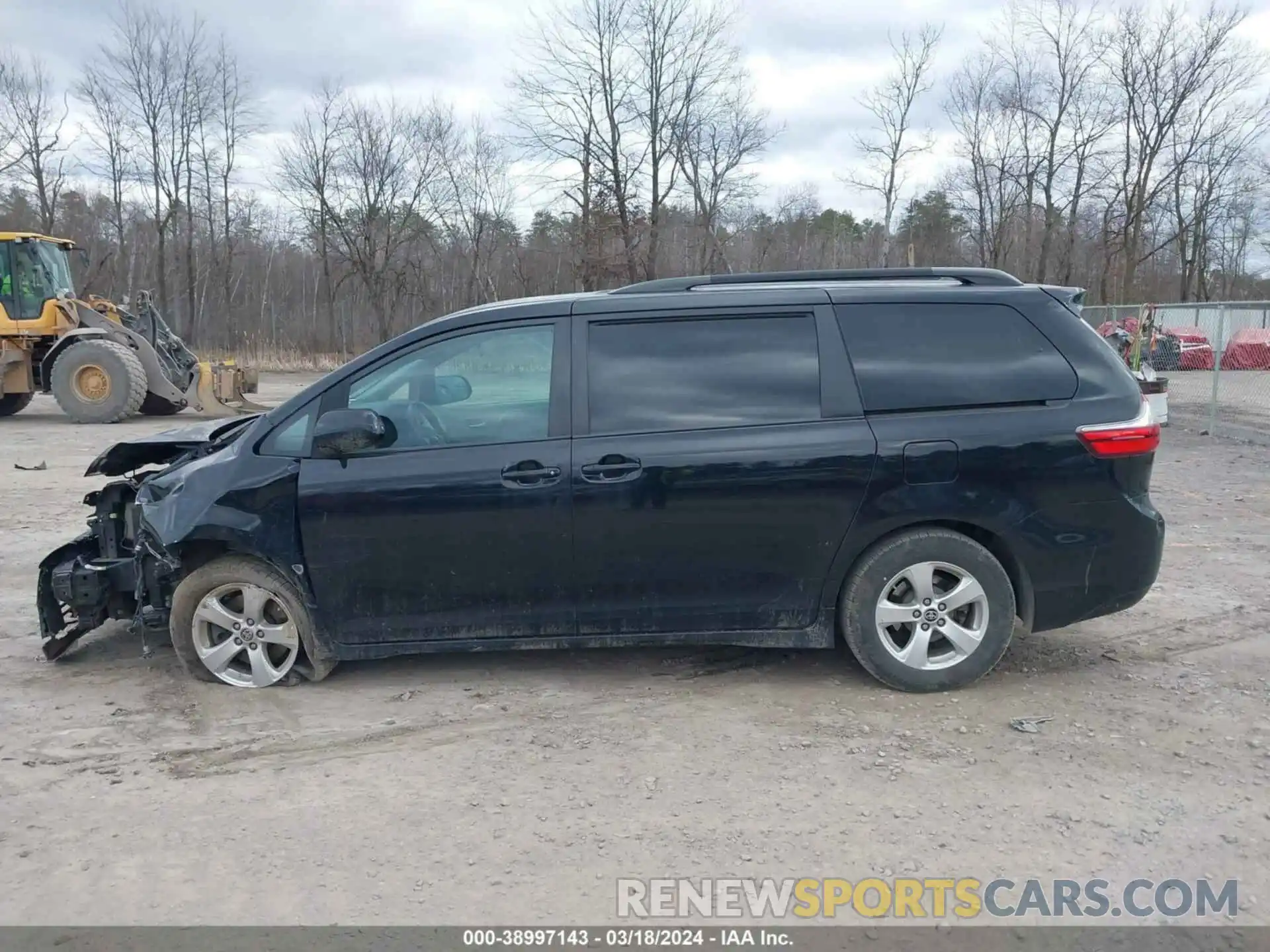 14 Photograph of a damaged car 5TDKZ3DC0LS087324 TOYOTA SIENNA 2020