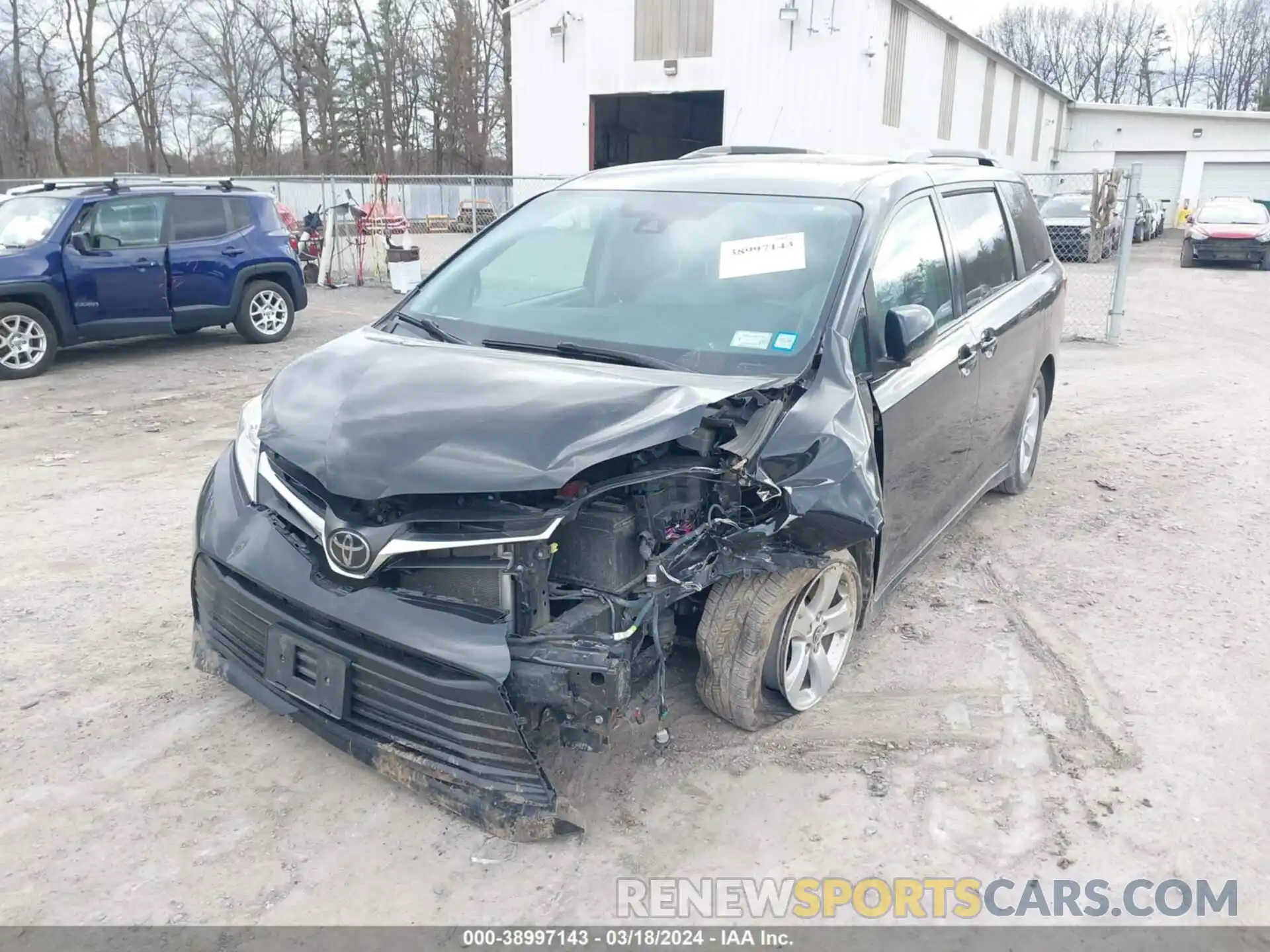 6 Photograph of a damaged car 5TDKZ3DC0LS087324 TOYOTA SIENNA 2020