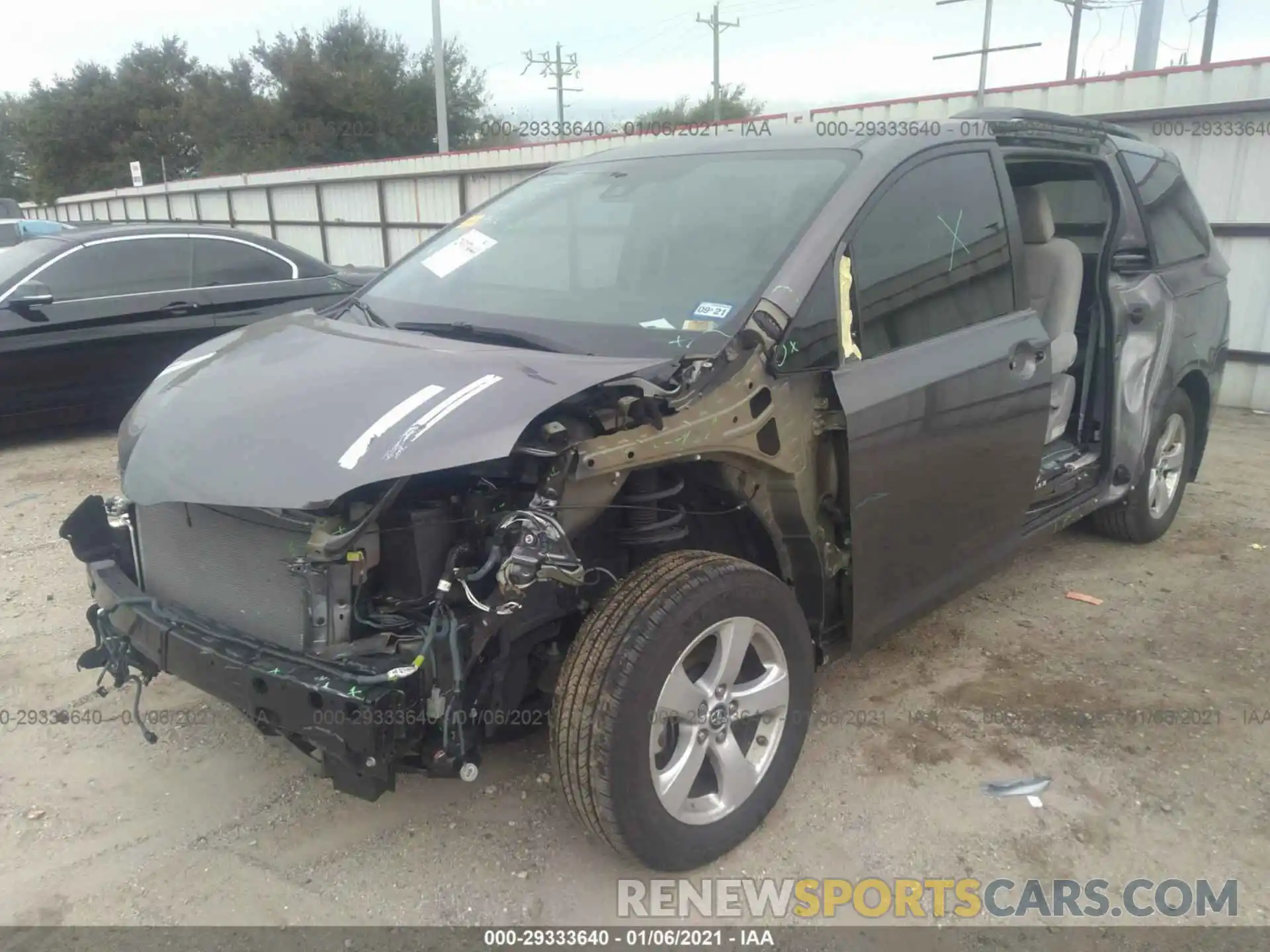 6 Photograph of a damaged car 5TDKZ3DC1LS027312 TOYOTA SIENNA 2020