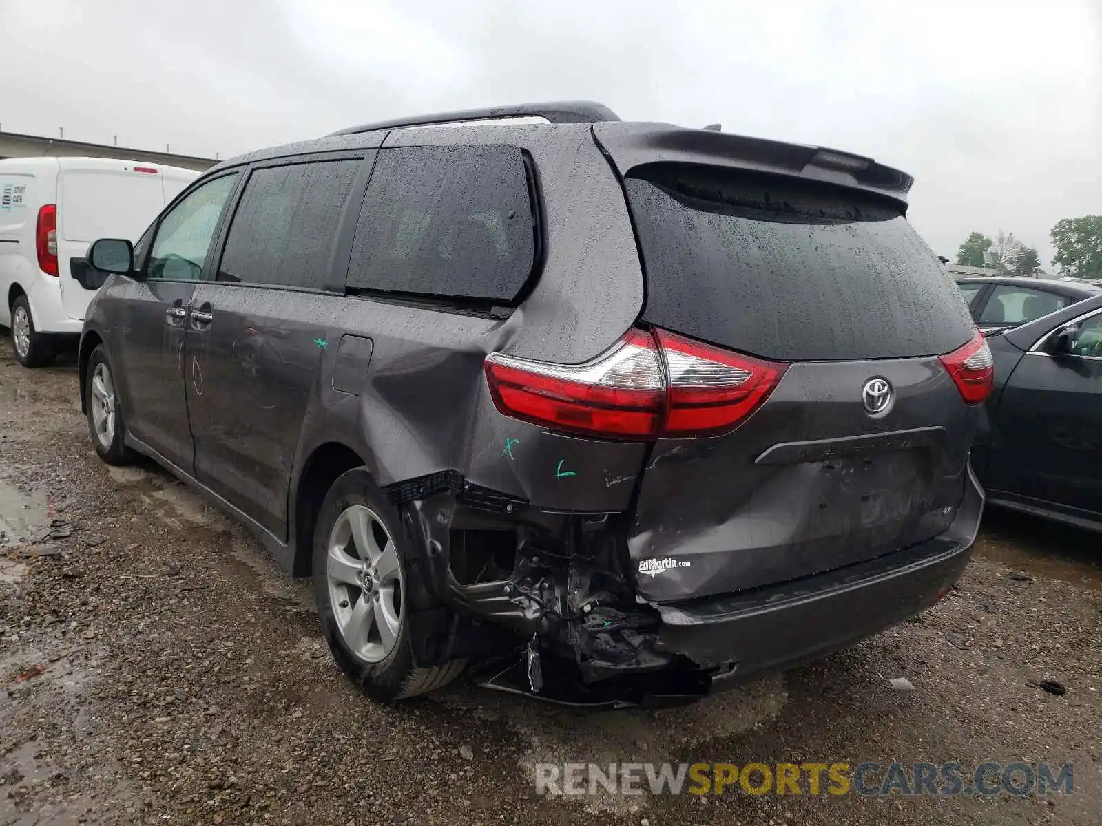 3 Photograph of a damaged car 5TDKZ3DC1LS050542 TOYOTA SIENNA 2020