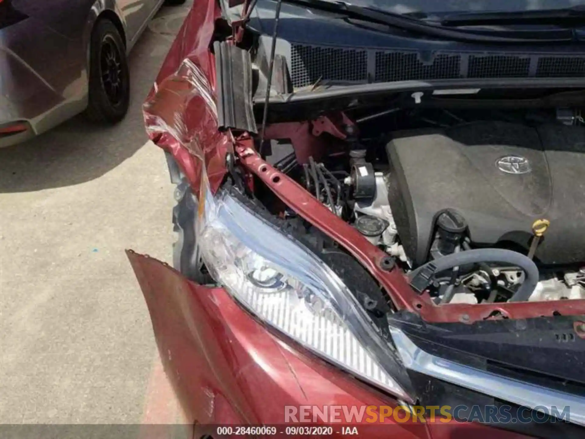 15 Photograph of a damaged car 5TDKZ3DC1LS059158 TOYOTA SIENNA 2020