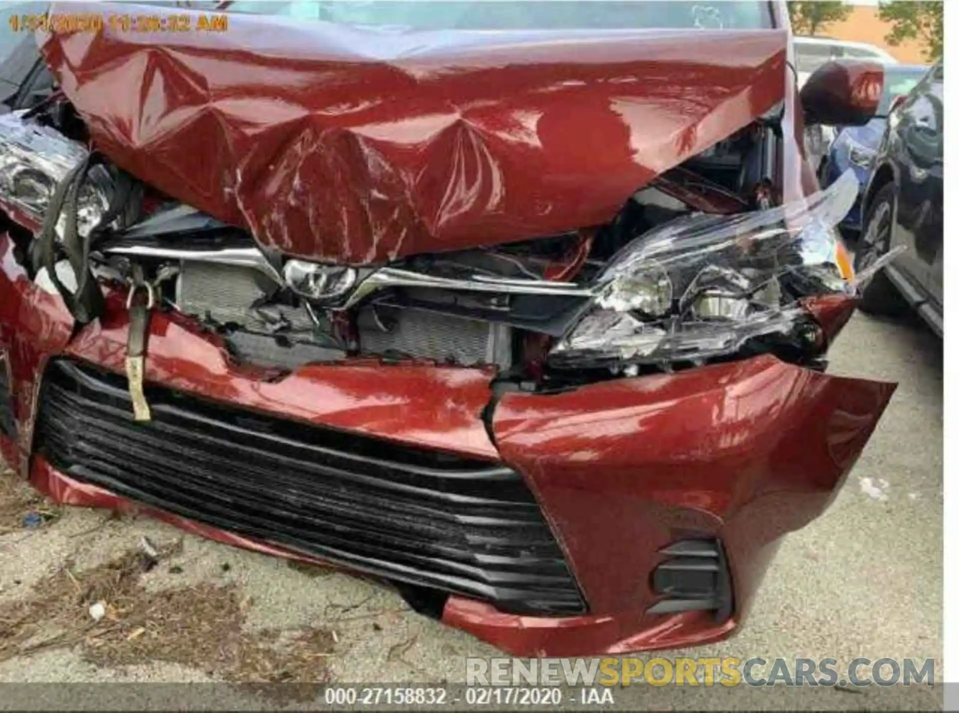 6 Photograph of a damaged car 5TDKZ3DC1LS060388 TOYOTA SIENNA 2020