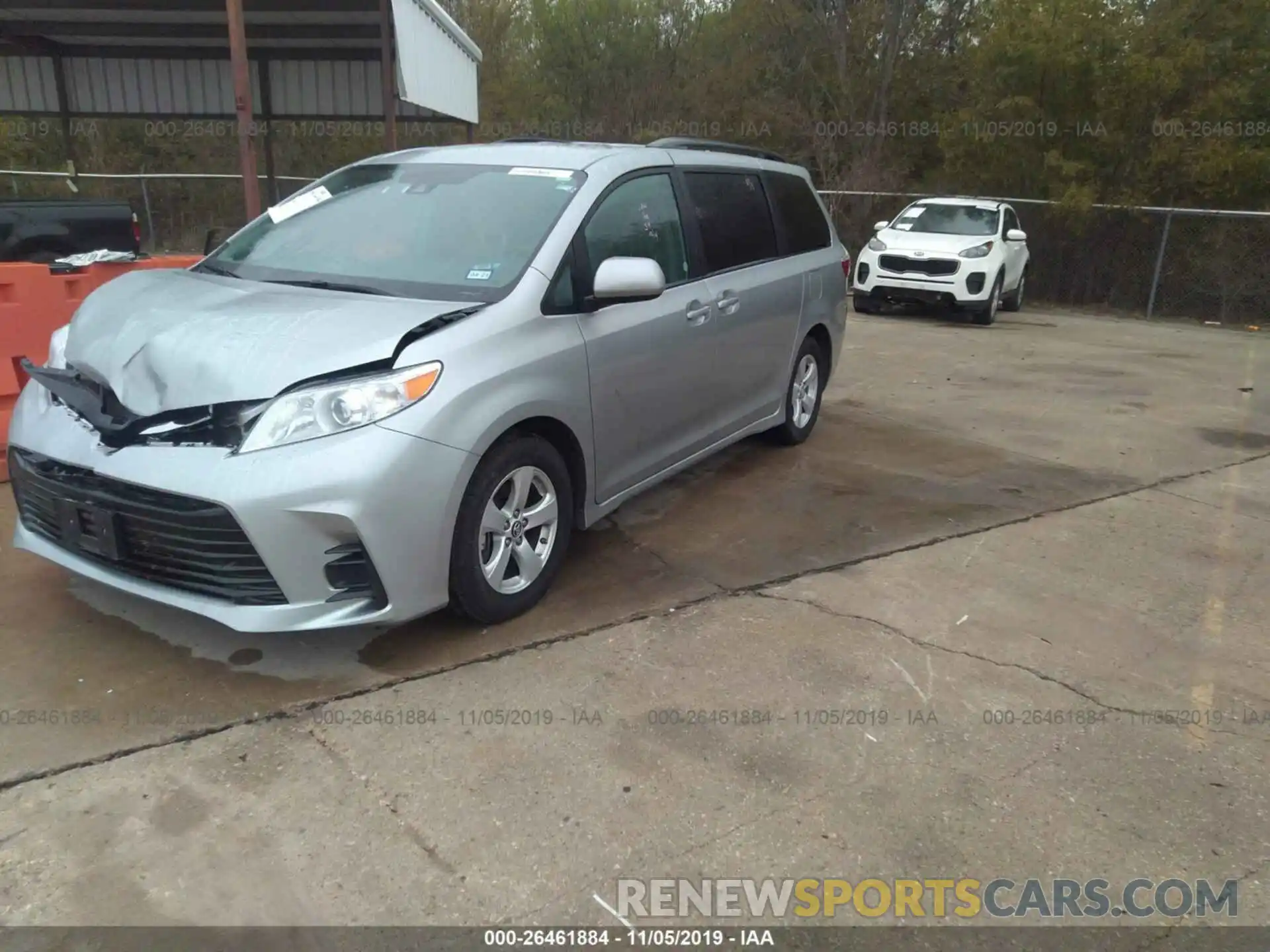 2 Photograph of a damaged car 5TDKZ3DC2LS022832 TOYOTA SIENNA 2020