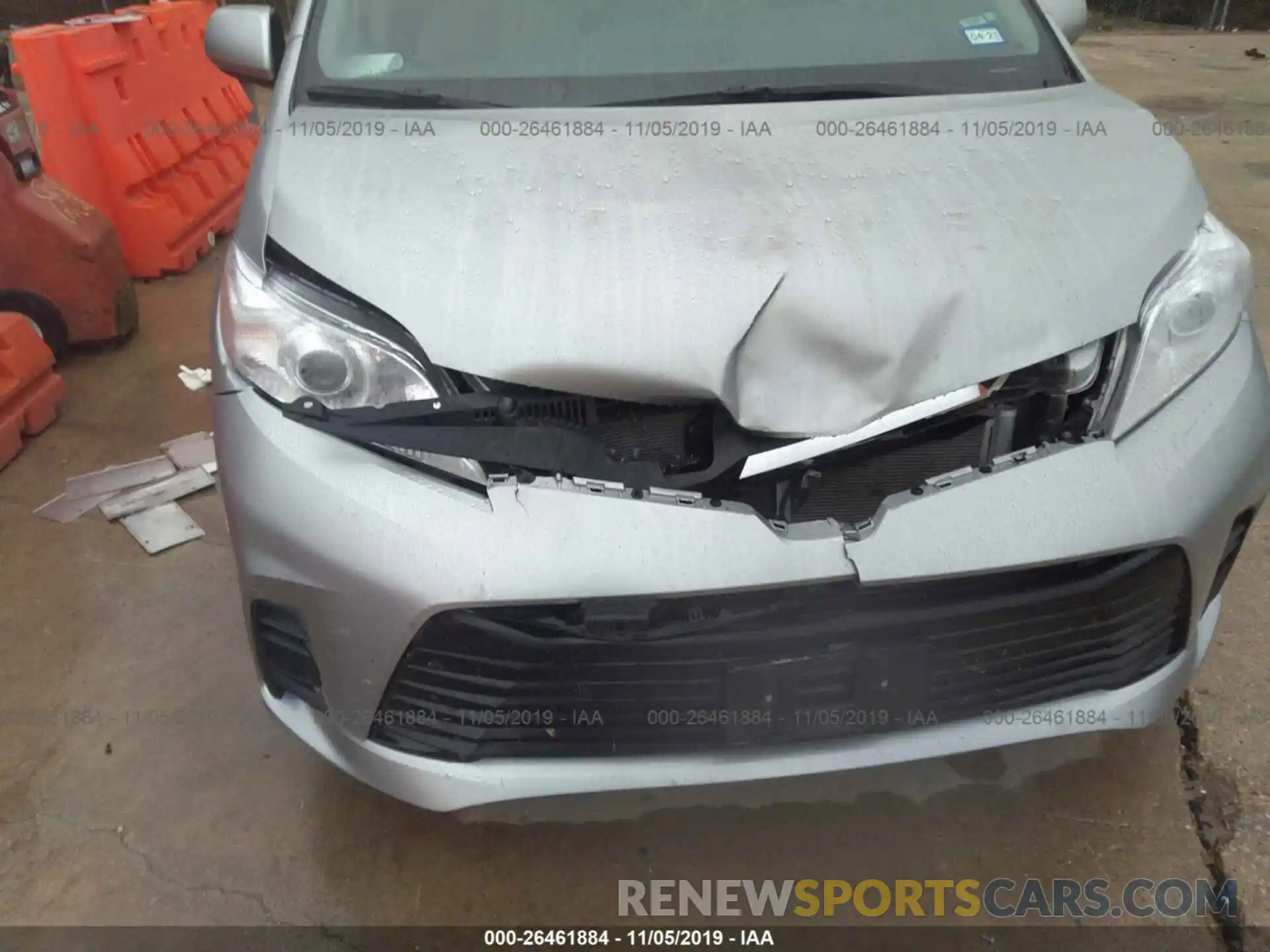 6 Photograph of a damaged car 5TDKZ3DC2LS022832 TOYOTA SIENNA 2020