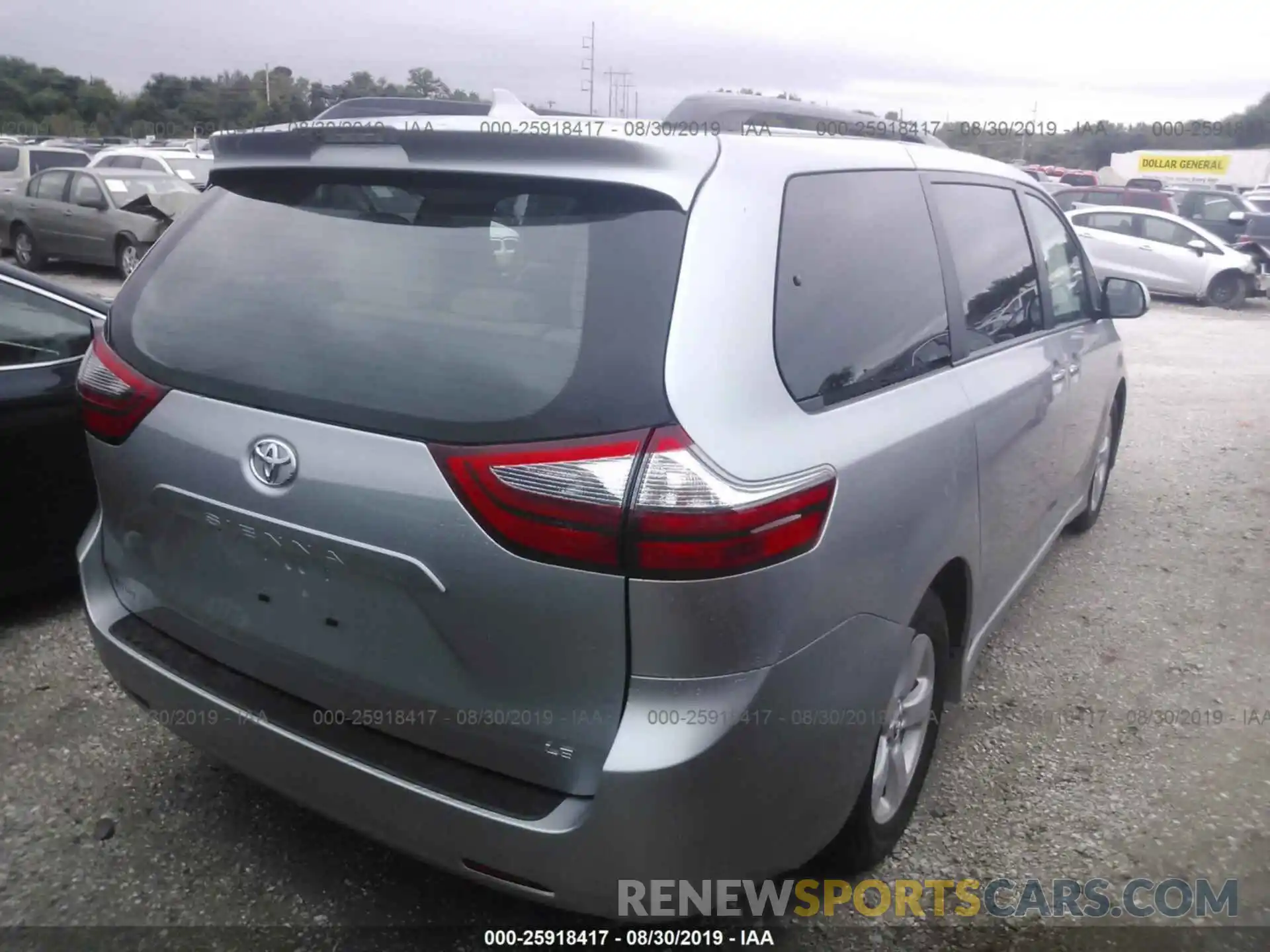 4 Photograph of a damaged car 5TDKZ3DC2LS026556 TOYOTA SIENNA 2020