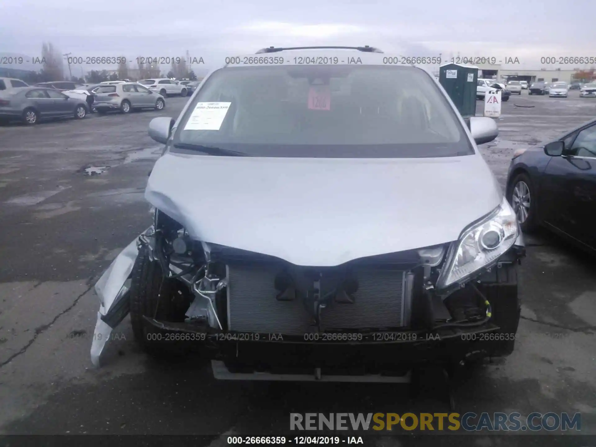 6 Photograph of a damaged car 5TDKZ3DC2LS026881 TOYOTA SIENNA 2020