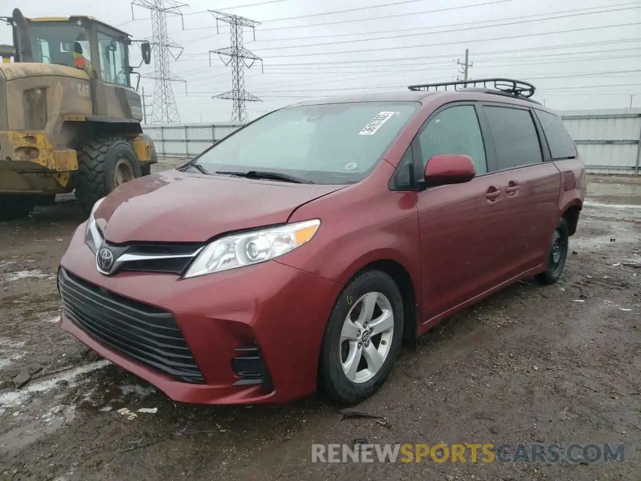 2 Photograph of a damaged car 5TDKZ3DC2LS029229 TOYOTA SIENNA 2020