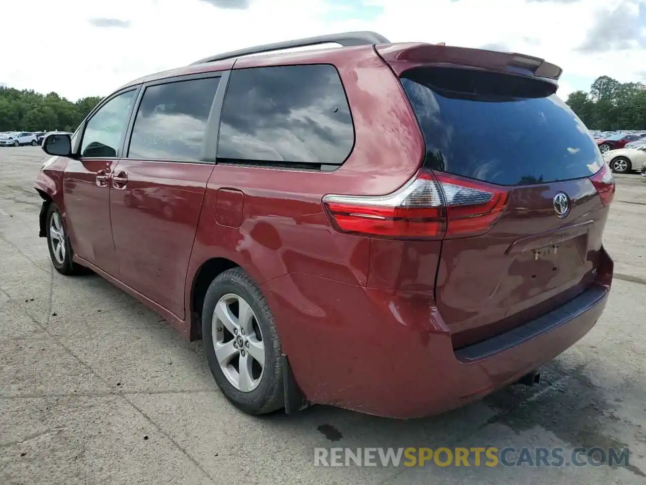 3 Photograph of a damaged car 5TDKZ3DC2LS030350 TOYOTA SIENNA 2020