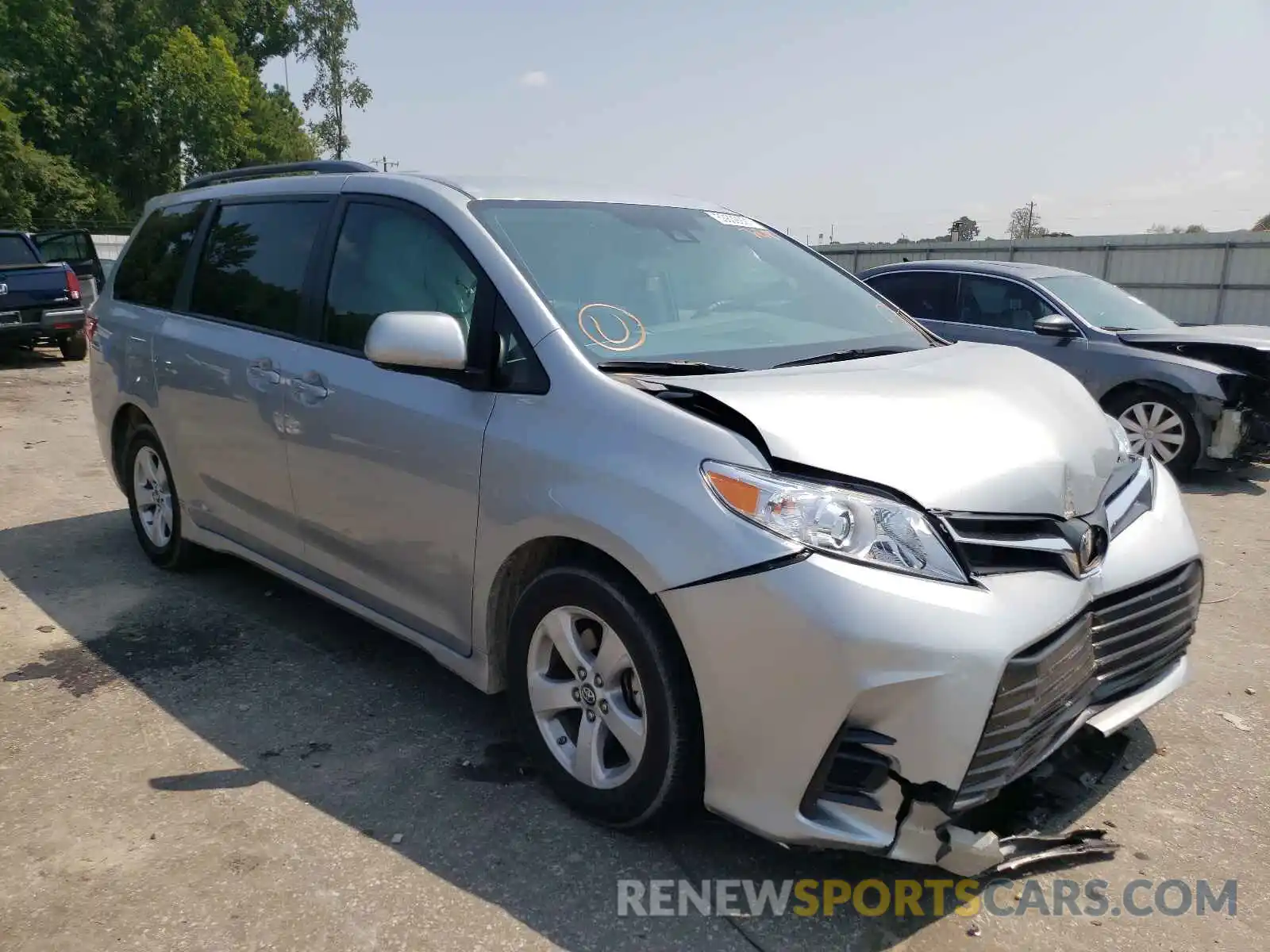 1 Photograph of a damaged car 5TDKZ3DC2LS035175 TOYOTA SIENNA 2020