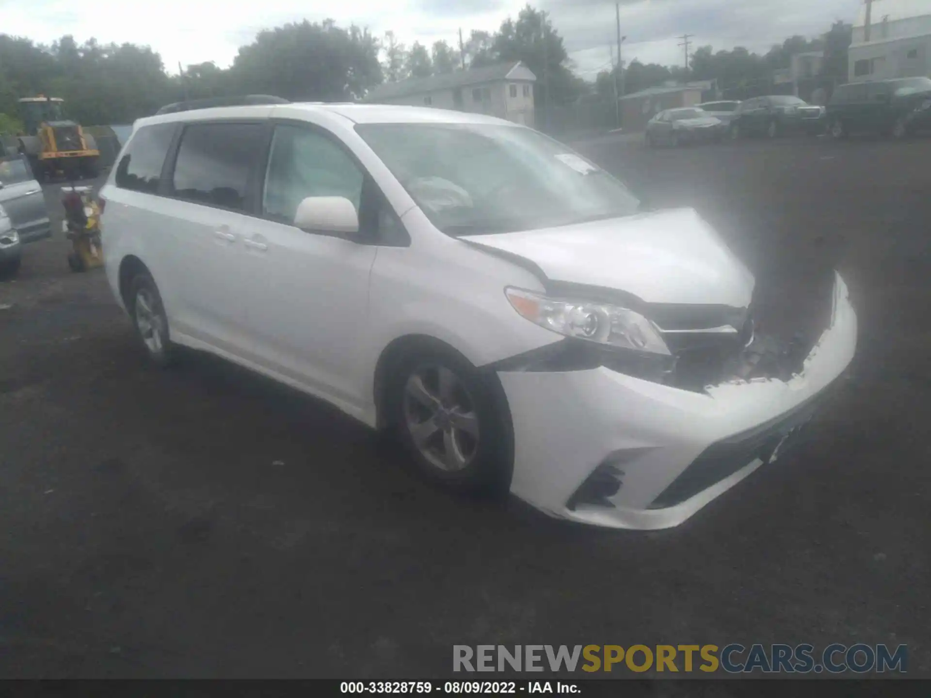 1 Photograph of a damaged car 5TDKZ3DC2LS039100 TOYOTA SIENNA 2020