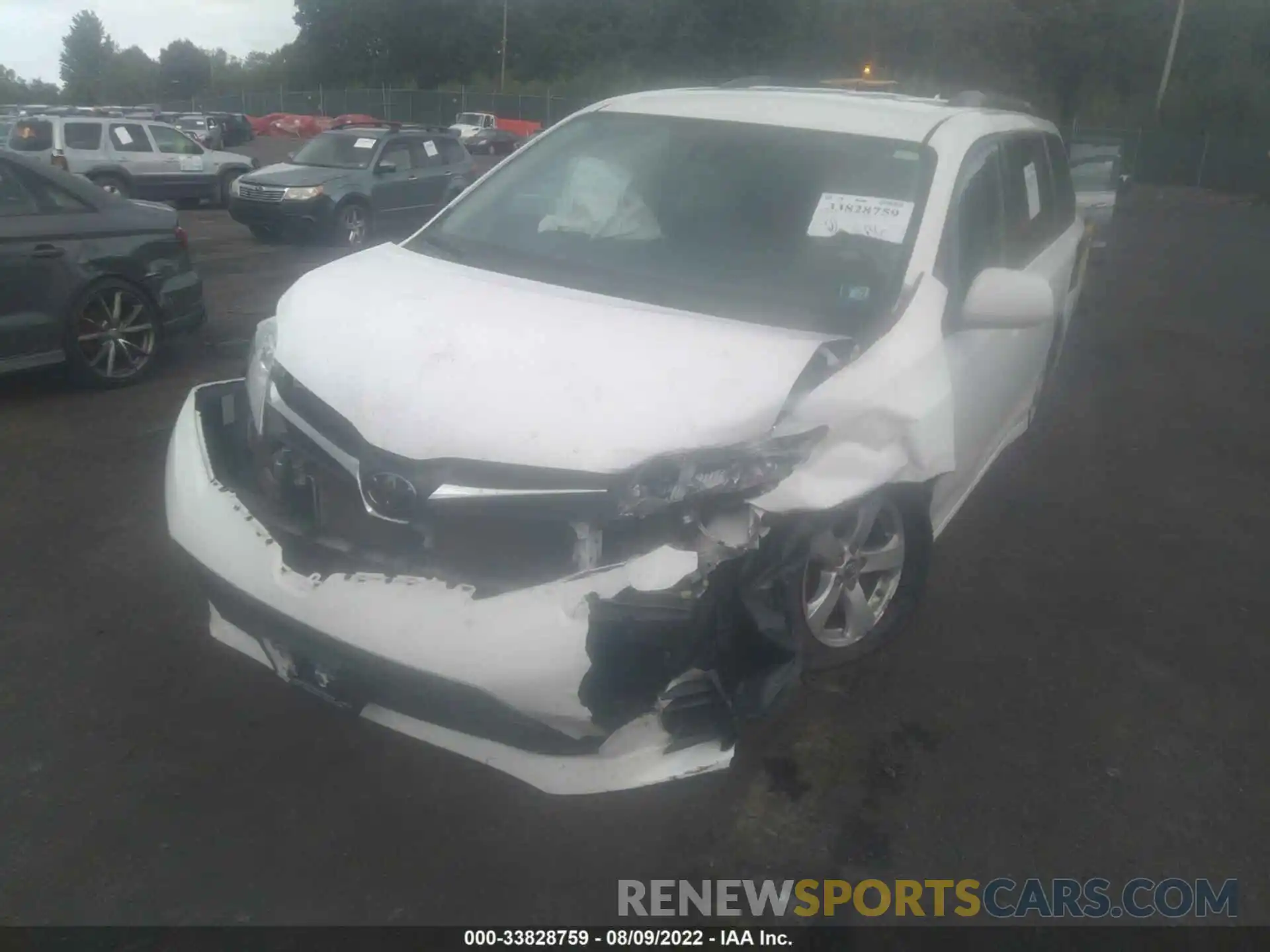 6 Photograph of a damaged car 5TDKZ3DC2LS039100 TOYOTA SIENNA 2020