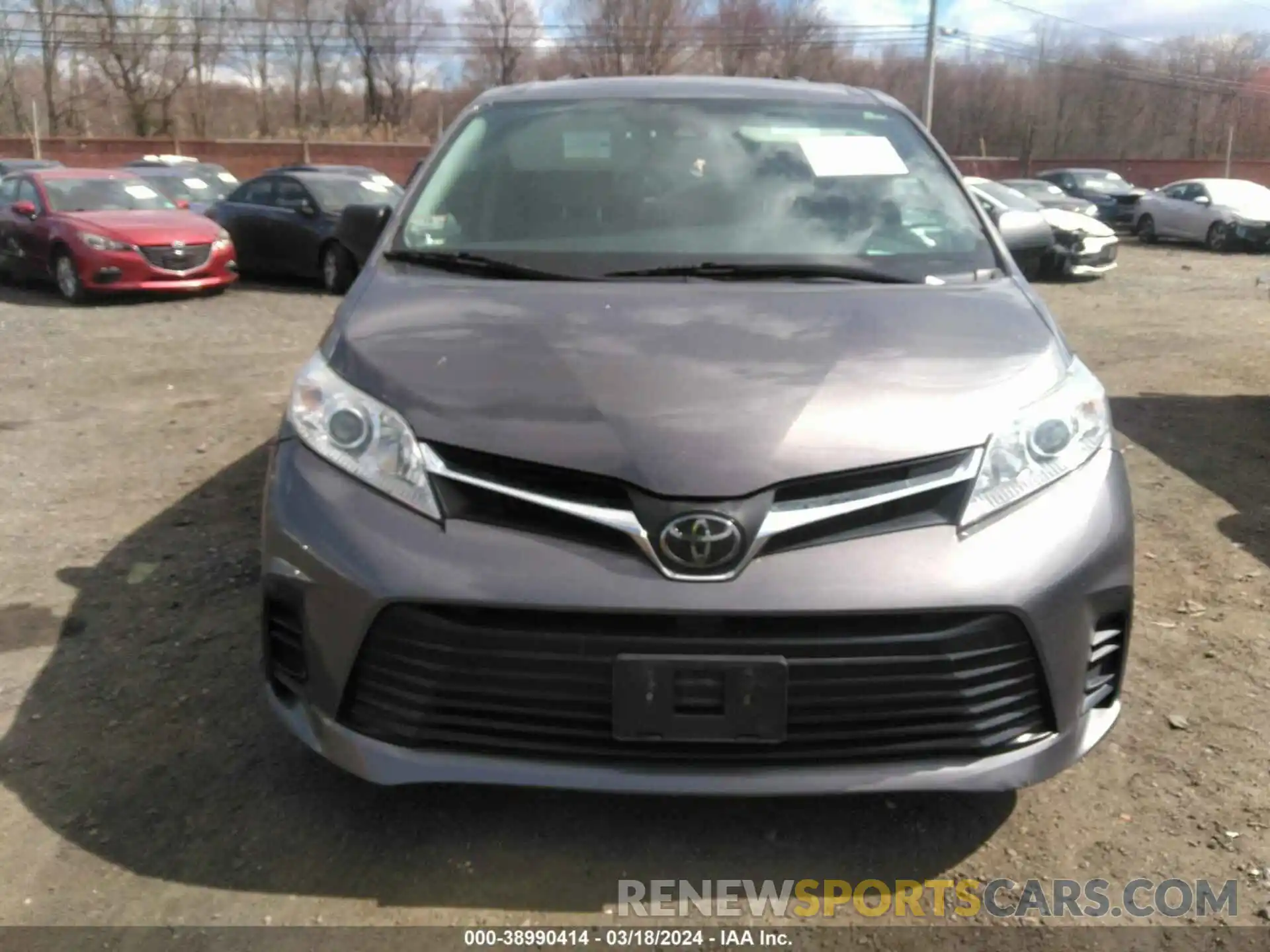 6 Photograph of a damaged car 5TDKZ3DC2LS043633 TOYOTA SIENNA 2020