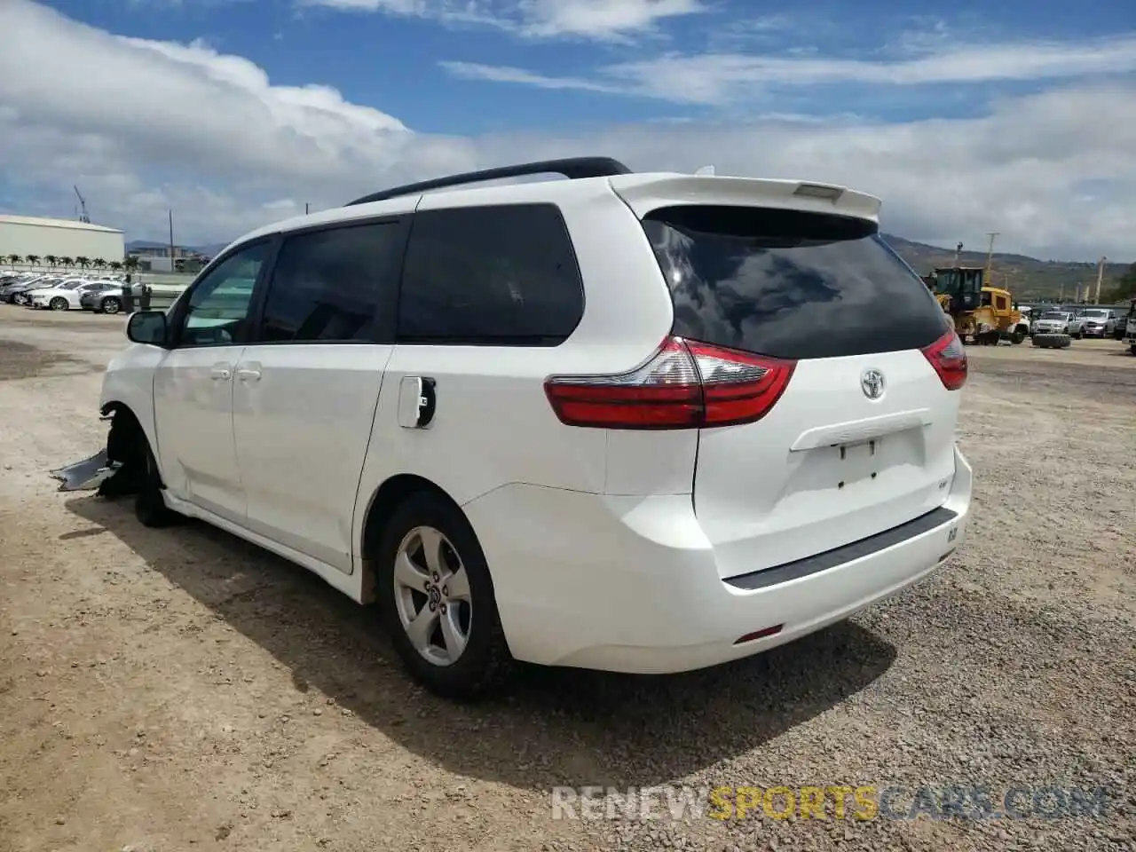 3 Фотография поврежденного автомобиля 5TDKZ3DC2LS054163 TOYOTA SIENNA 2020