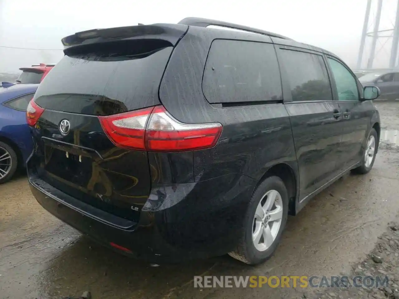 4 Фотография поврежденного автомобиля 5TDKZ3DC2LS059900 TOYOTA SIENNA 2020