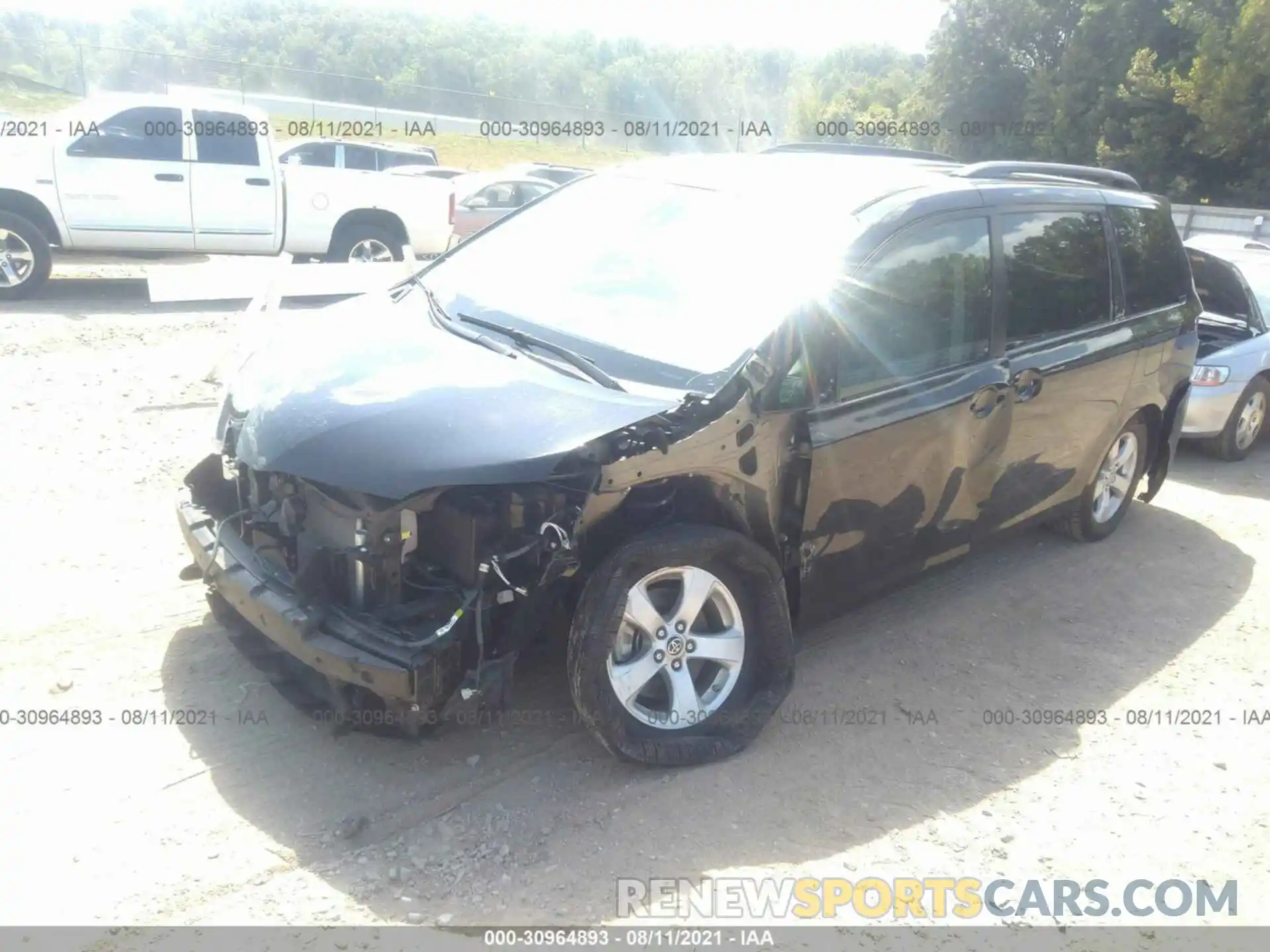 2 Photograph of a damaged car 5TDKZ3DC2LS068872 TOYOTA SIENNA 2020