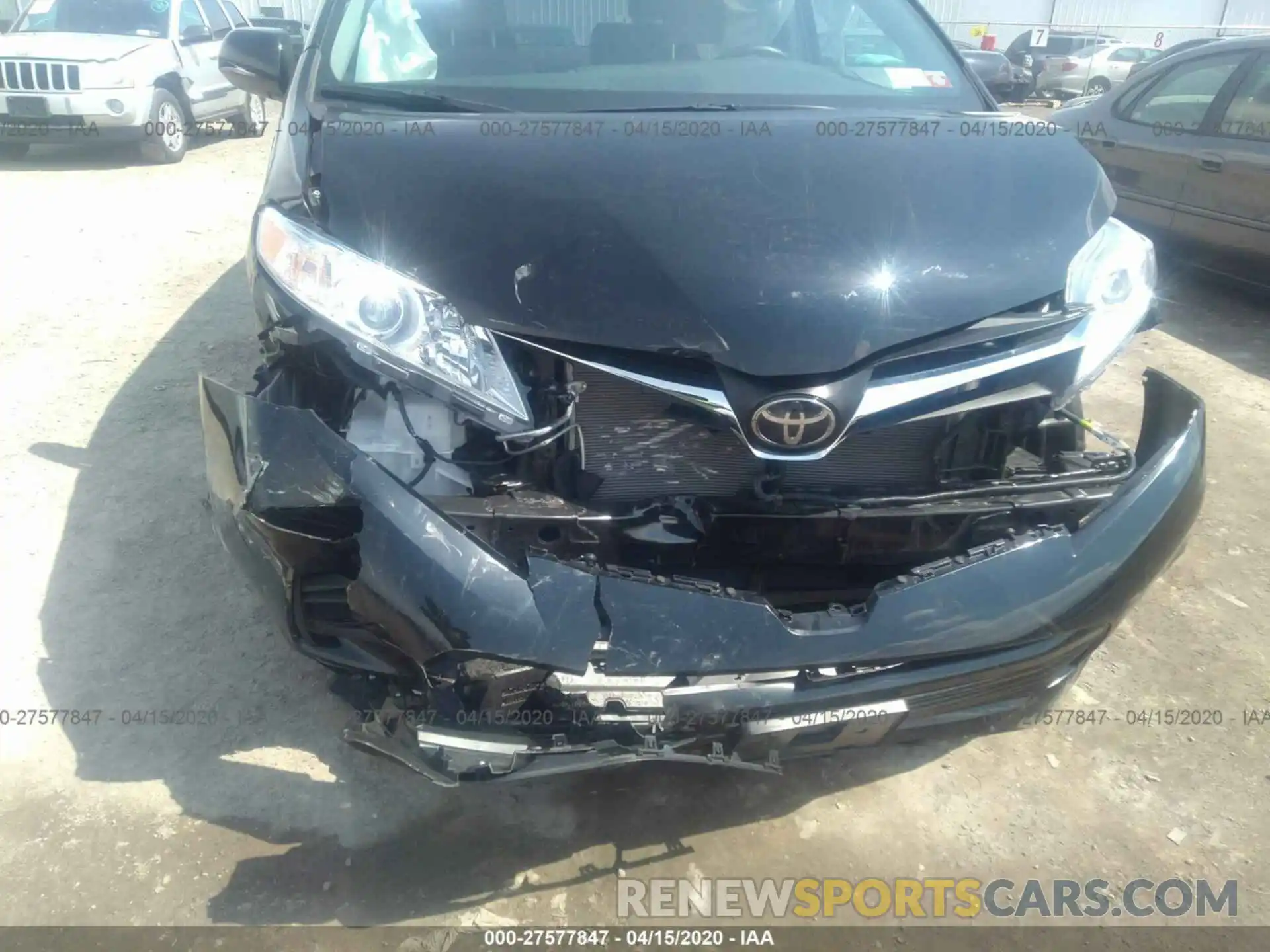 6 Photograph of a damaged car 5TDKZ3DC3LS030177 TOYOTA SIENNA 2020