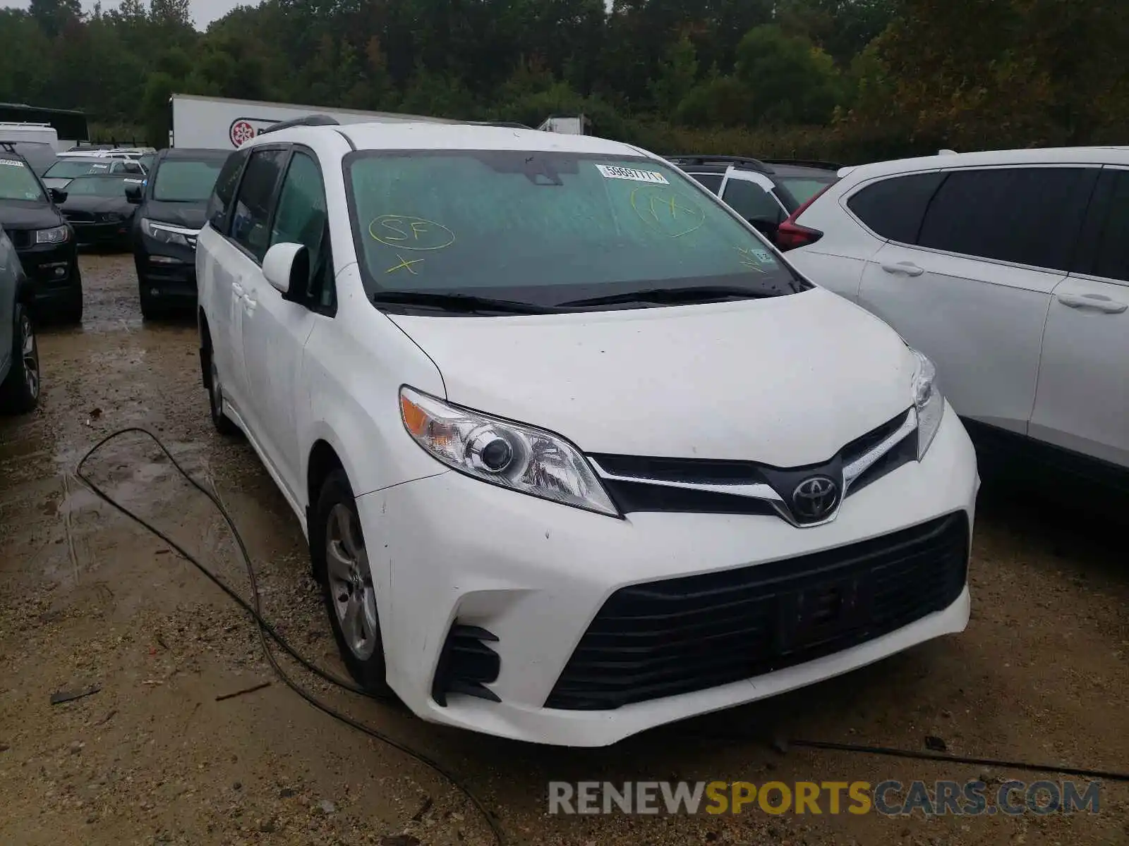 1 Photograph of a damaged car 5TDKZ3DC3LS053314 TOYOTA SIENNA 2020