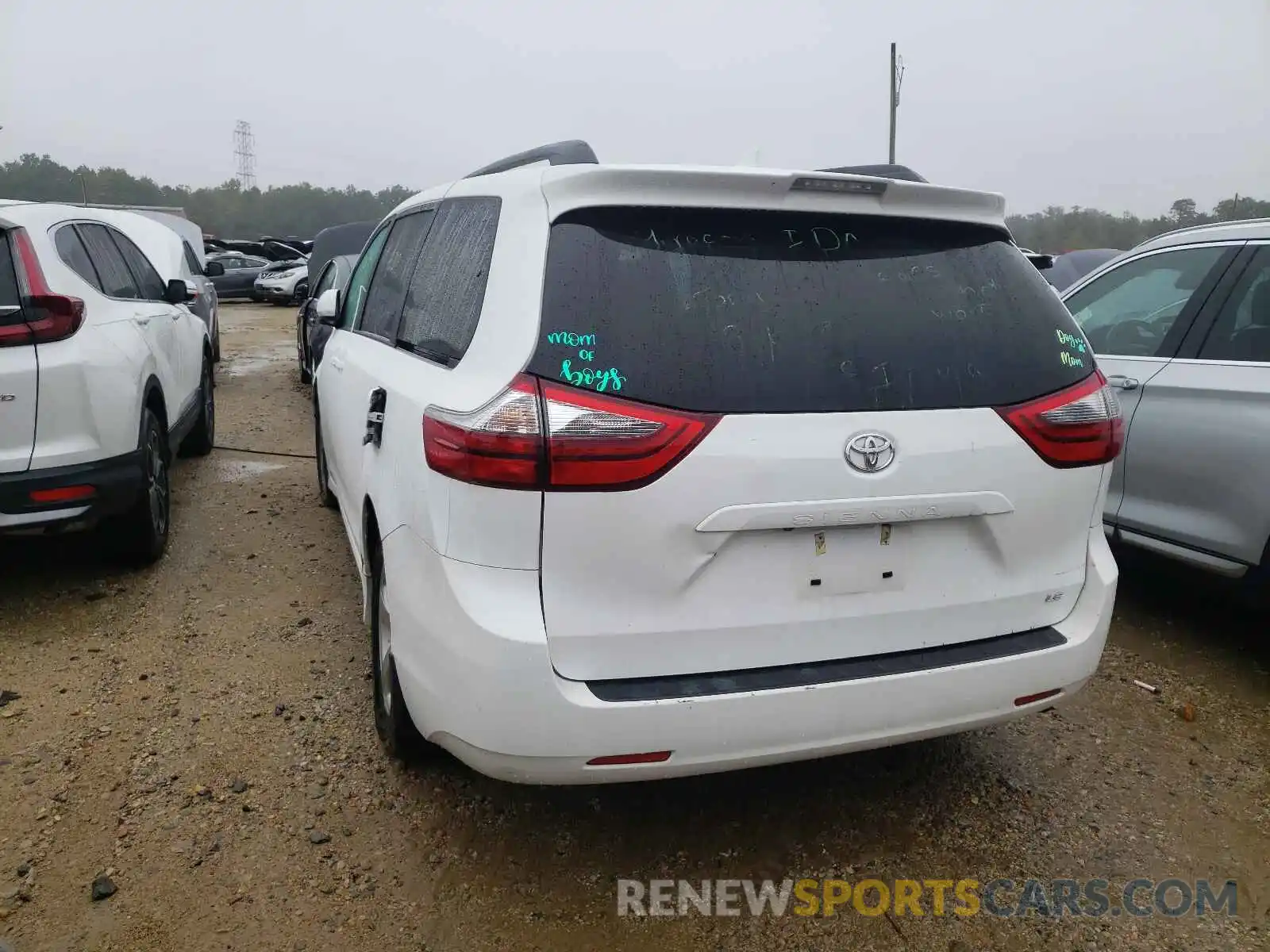 3 Photograph of a damaged car 5TDKZ3DC3LS053314 TOYOTA SIENNA 2020