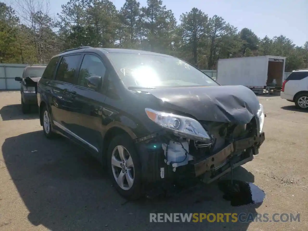 1 Photograph of a damaged car 5TDKZ3DC4LS021861 TOYOTA SIENNA 2020