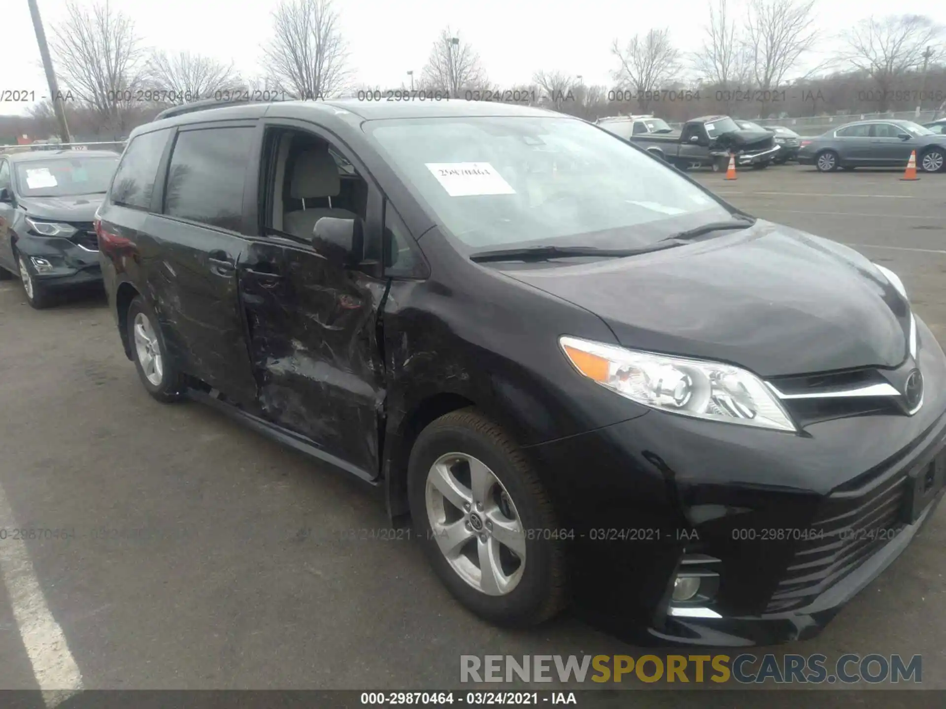 6 Photograph of a damaged car 5TDKZ3DC4LS074303 TOYOTA SIENNA 2020