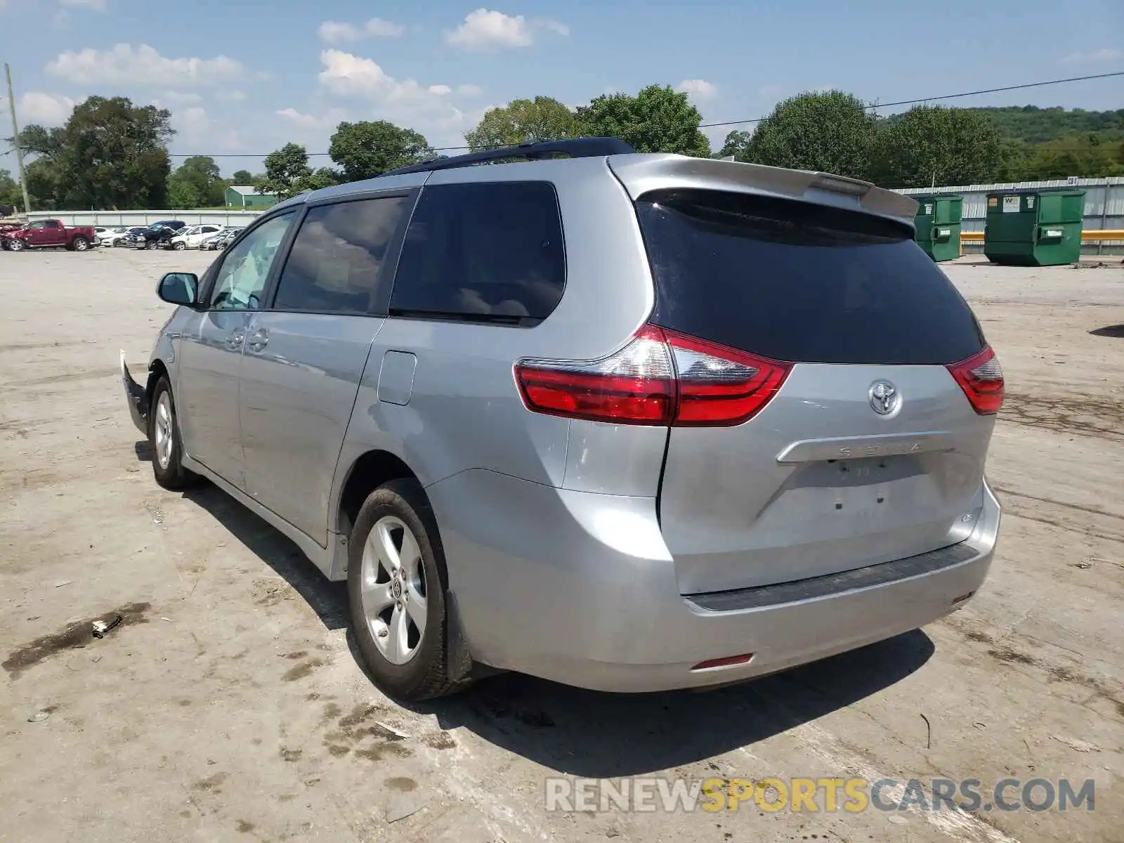 3 Photograph of a damaged car 5TDKZ3DC4LS076634 TOYOTA SIENNA 2020