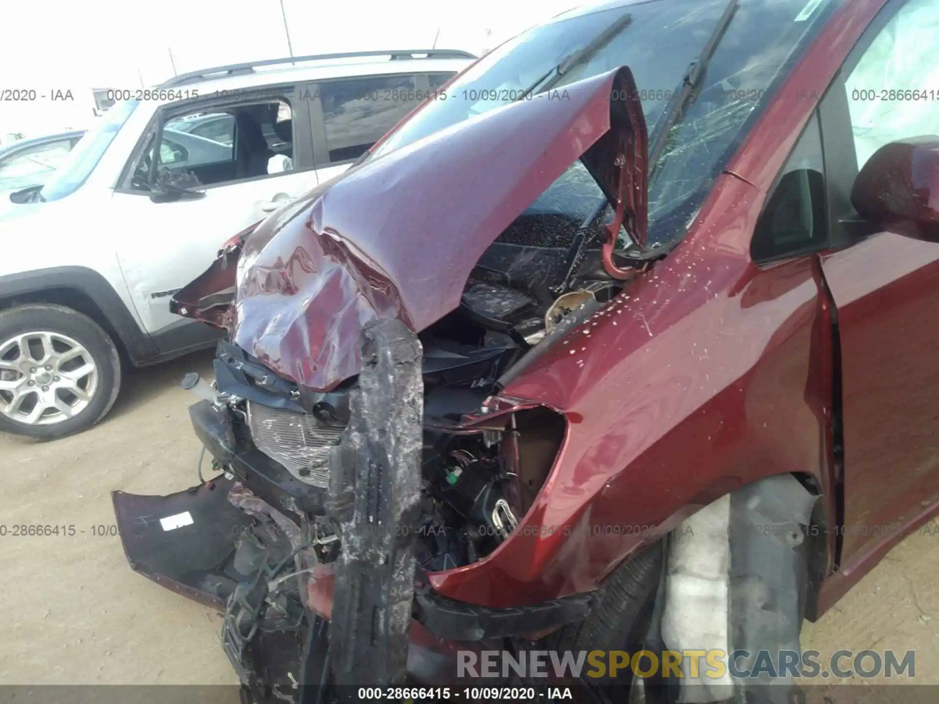 6 Photograph of a damaged car 5TDKZ3DC5LS029029 TOYOTA SIENNA 2020