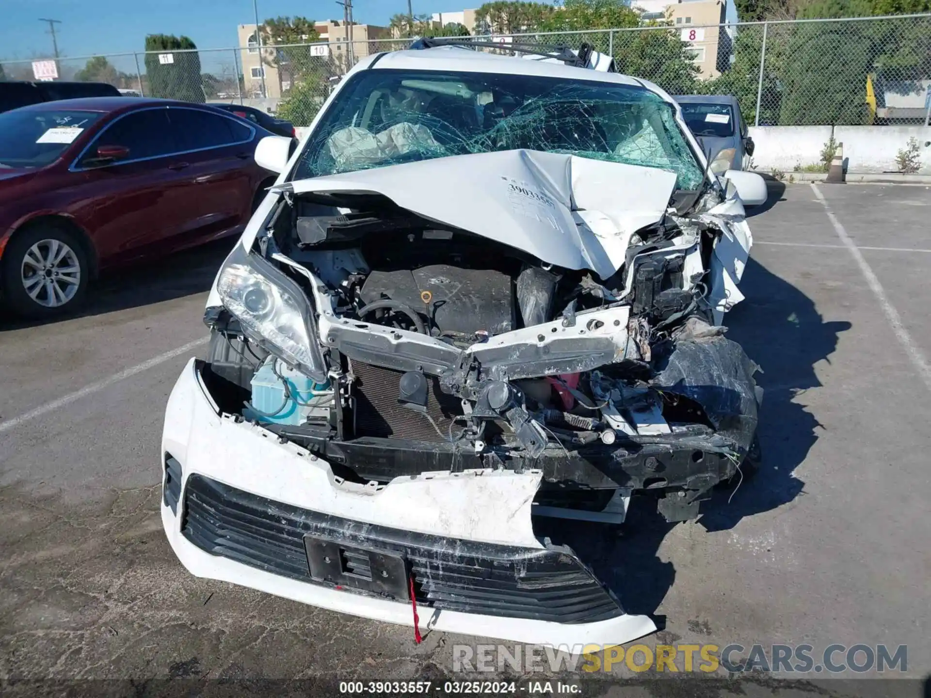 13 Photograph of a damaged car 5TDKZ3DC6LS043327 TOYOTA SIENNA 2020