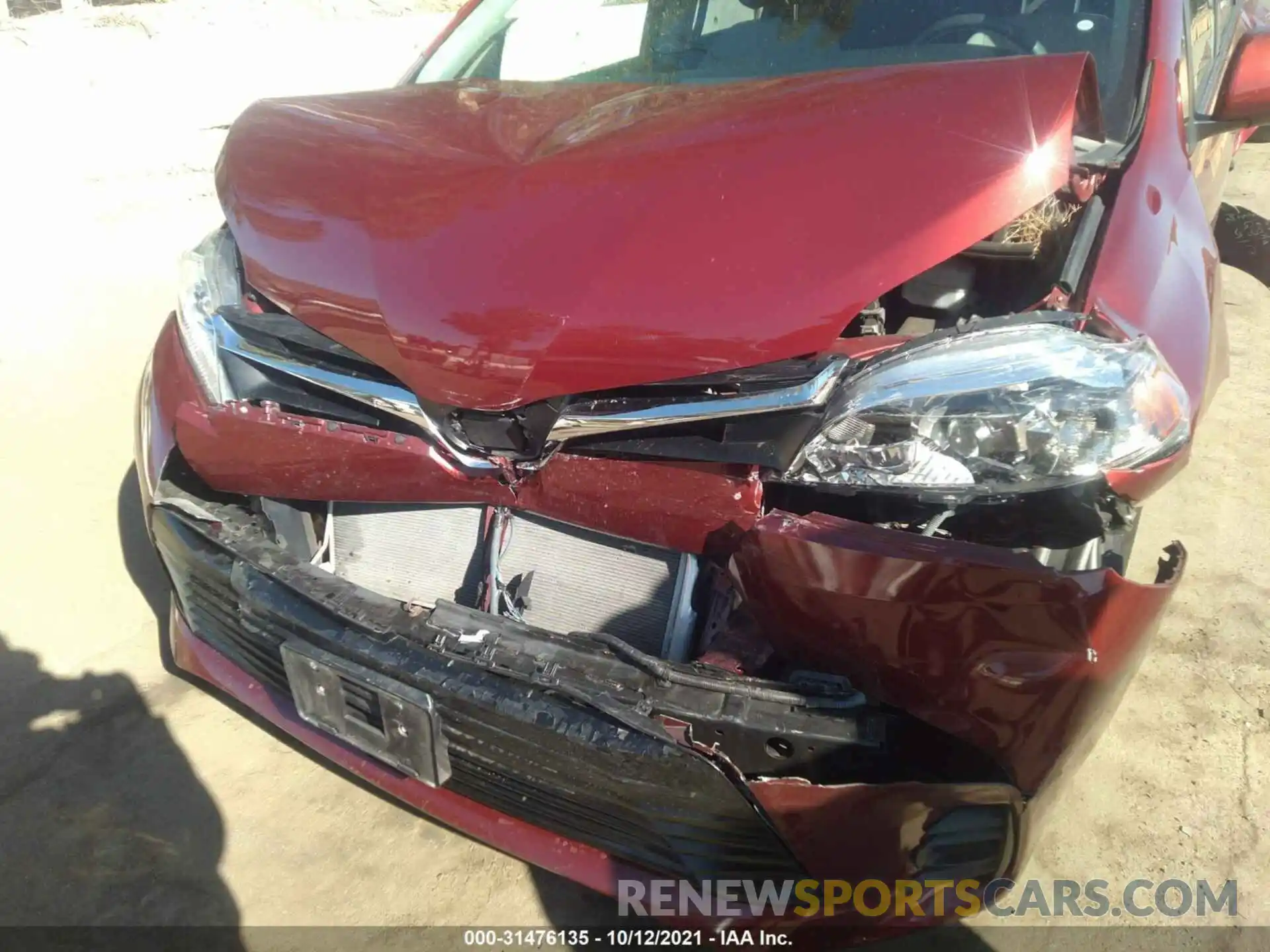 6 Photograph of a damaged car 5TDKZ3DC7LS023412 TOYOTA SIENNA 2020