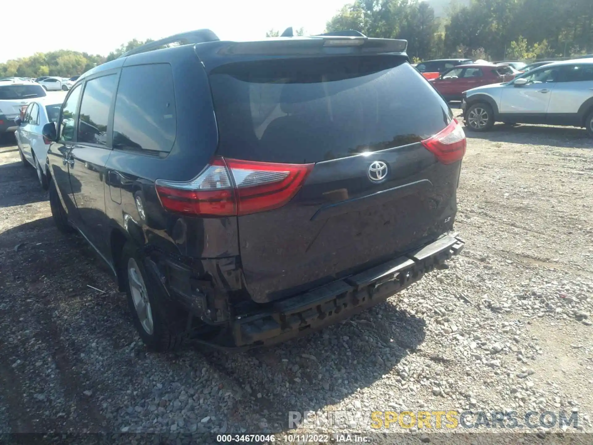 6 Photograph of a damaged car 5TDKZ3DC7LS025421 TOYOTA SIENNA 2020