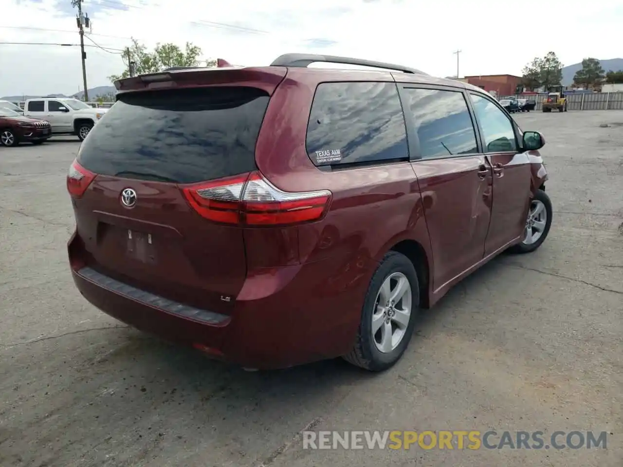 4 Photograph of a damaged car 5TDKZ3DC8LS037108 TOYOTA SIENNA 2020